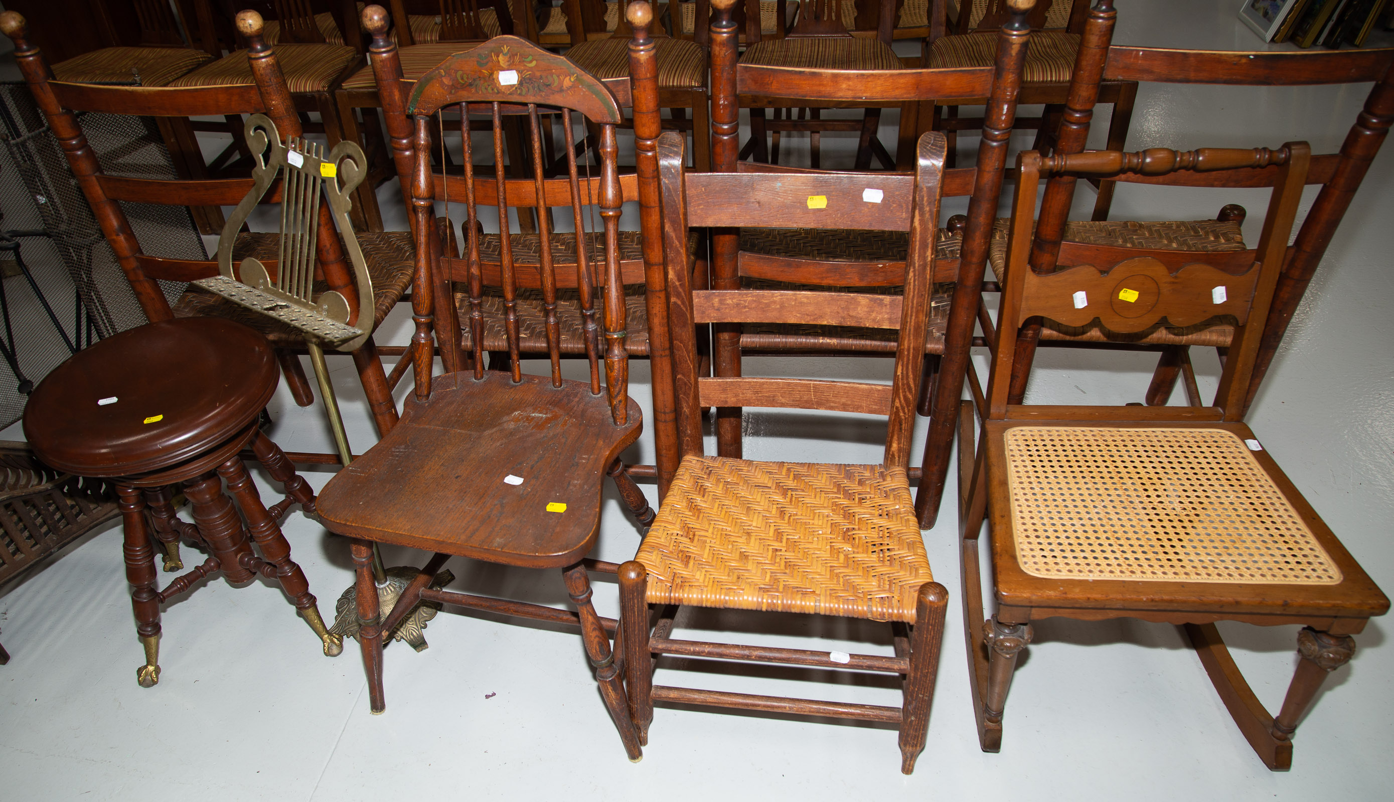 SELECTION OF SMALL FURNITURE Comprising 335359