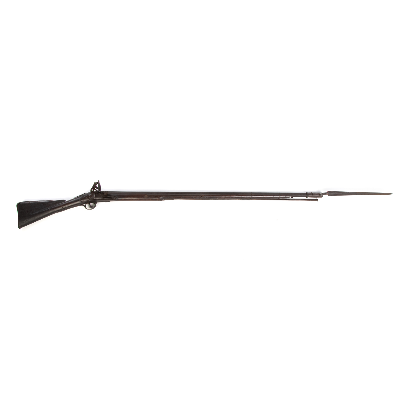 AMERICAN COLONIAL MUSKET WITH BAYONET