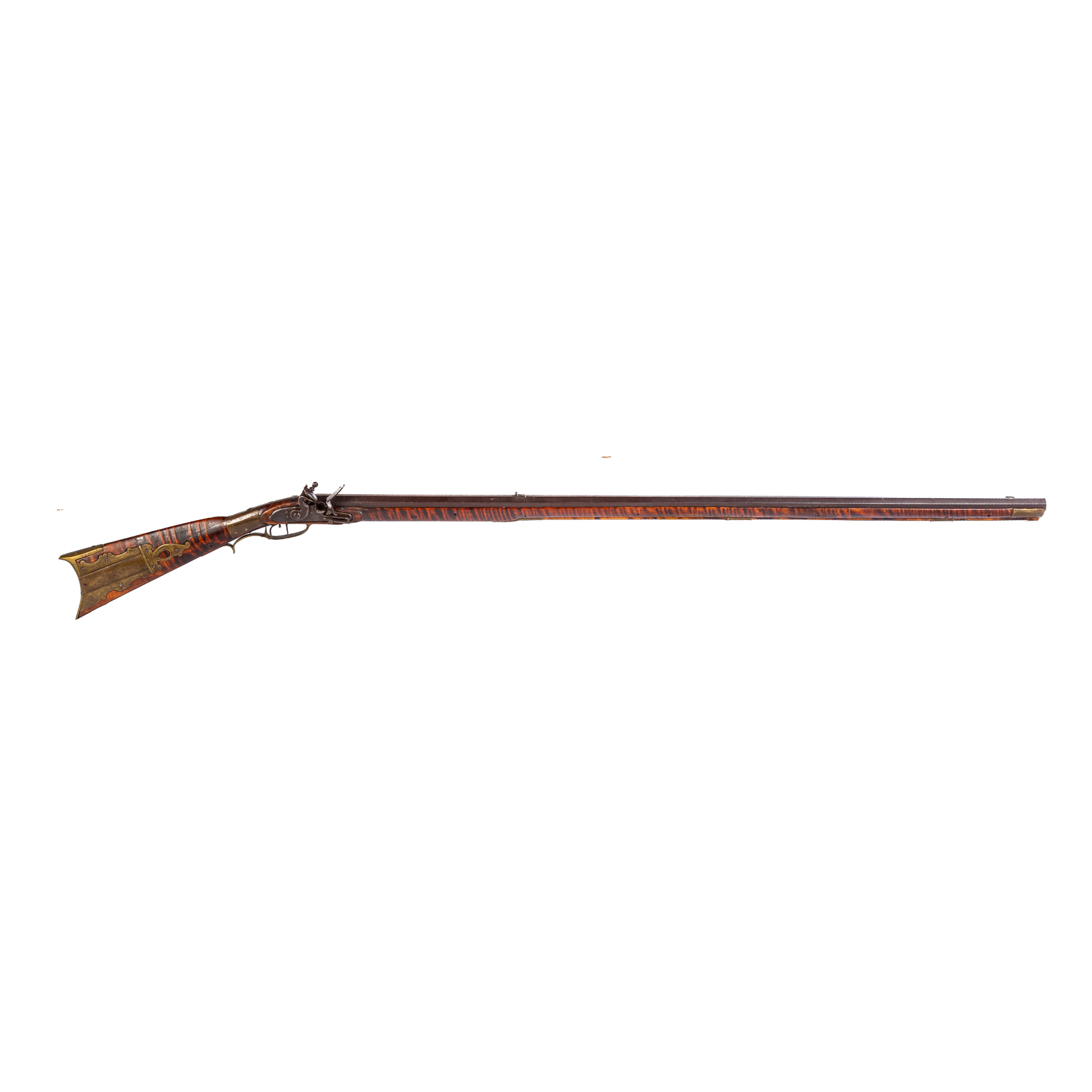 FLINTLOCK RIFLE, HENRY CARLILE,