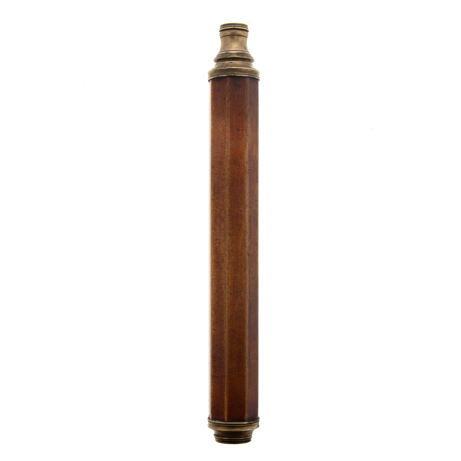 POCKET TELESCOPE WITH 8 SIDED WOODEN 33546d