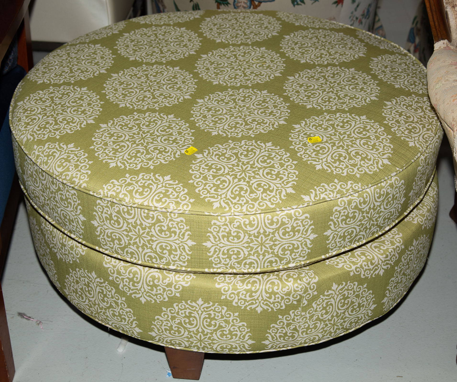 MODERN OVERSIZED OTTOMAN Approximately