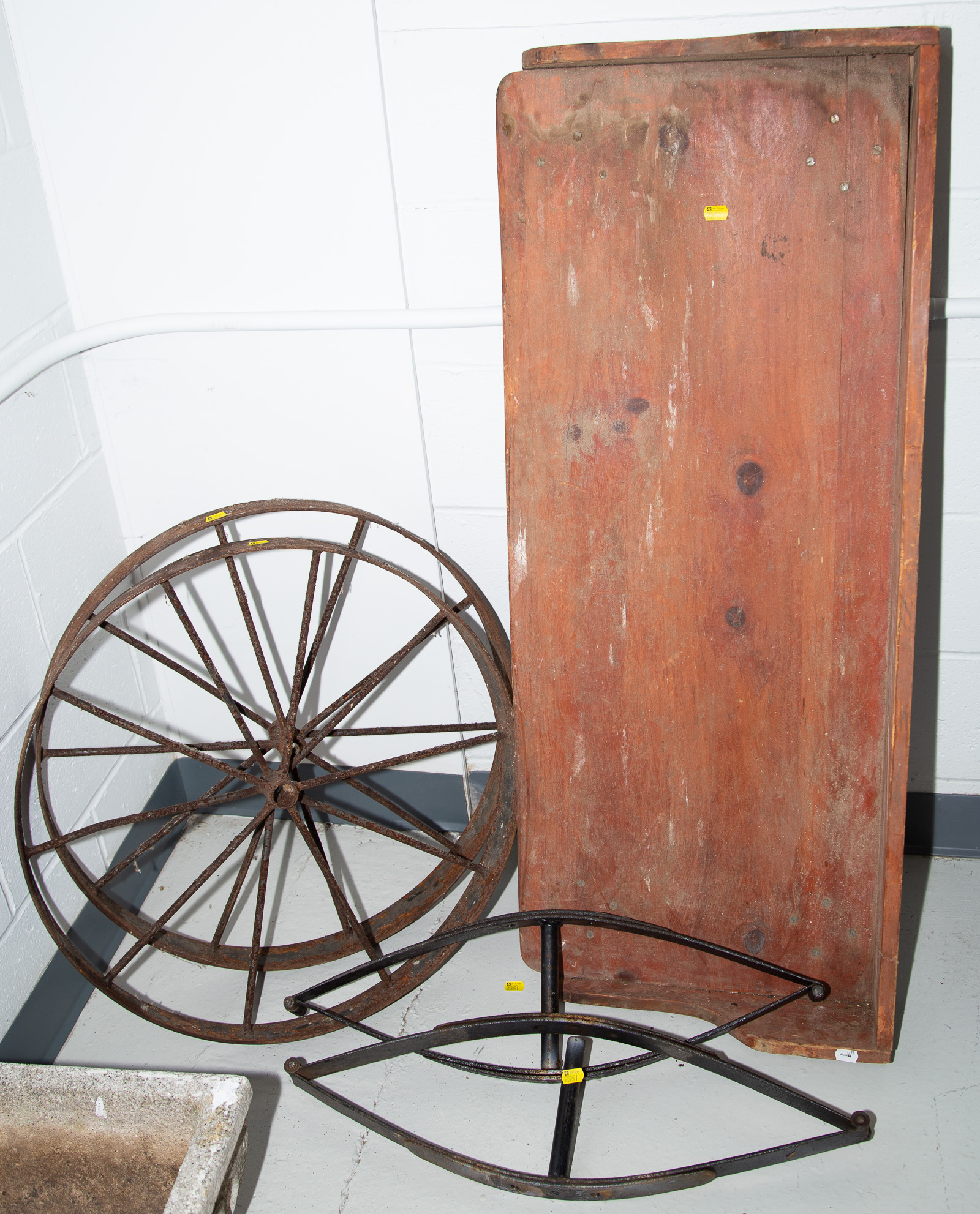 PARTS OF A FARM CART Comprising