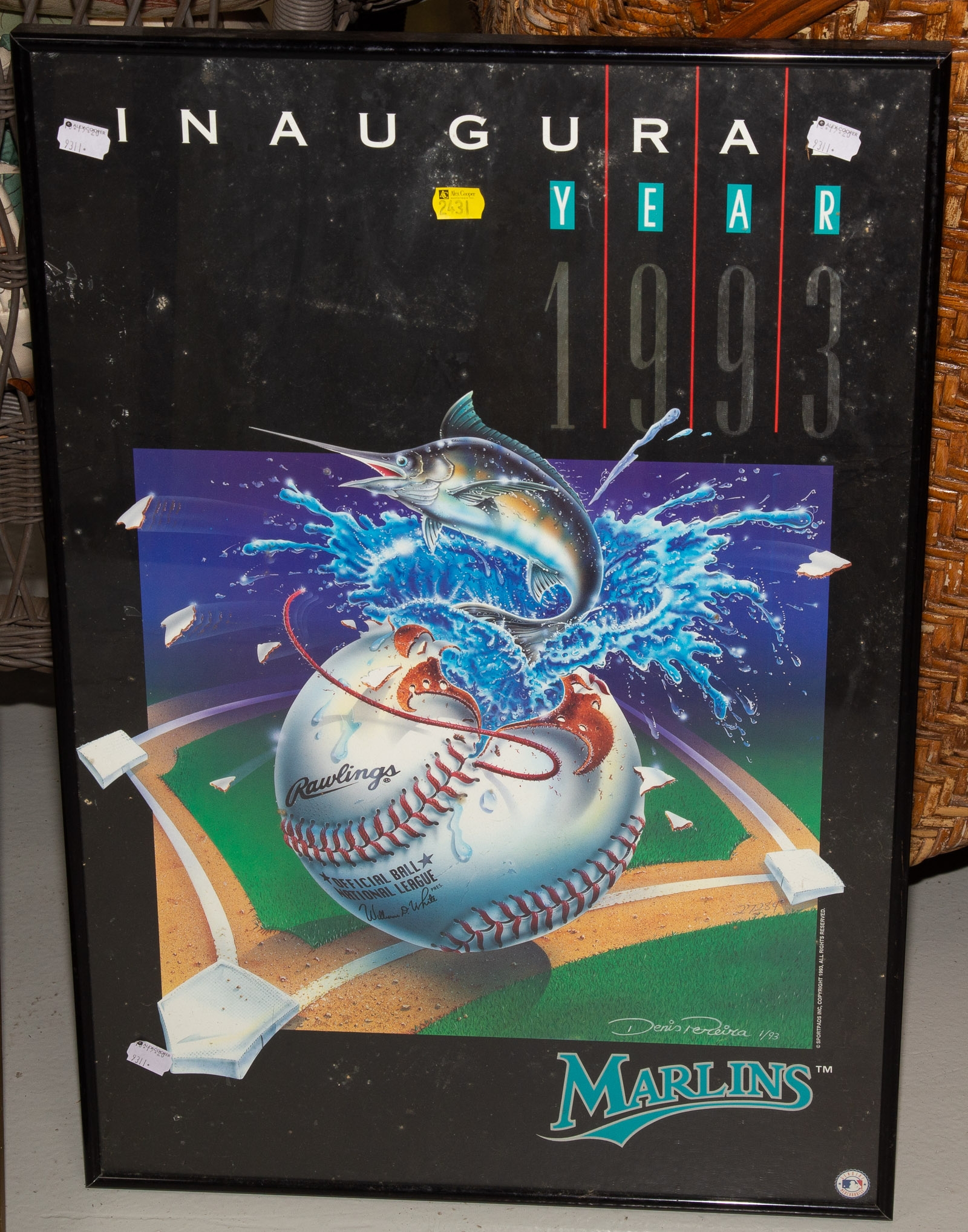 LIMITED EDITION INAUGURAL 1993 MARLINS