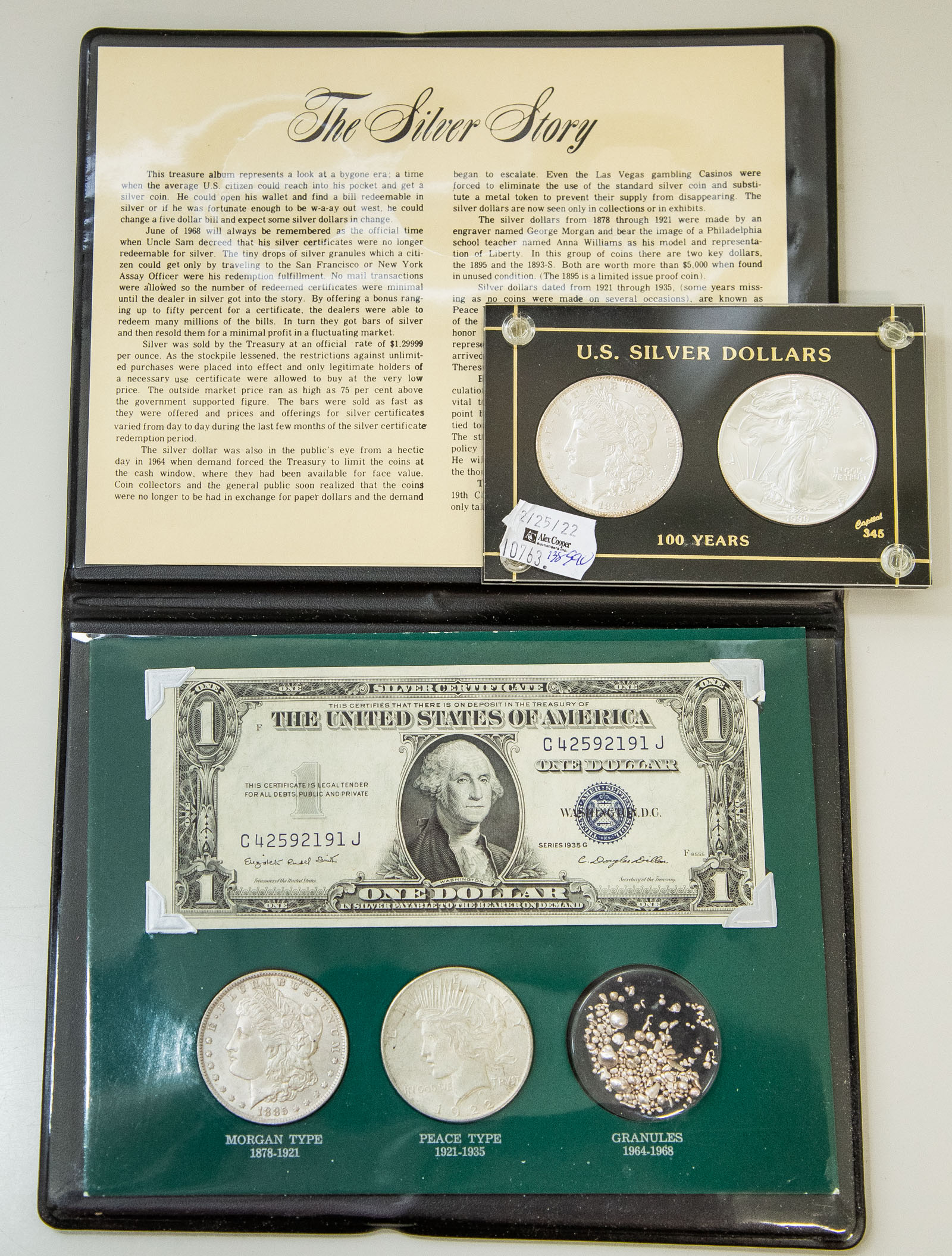 INTERESTING US SILVER DOLLAR COLLECTION