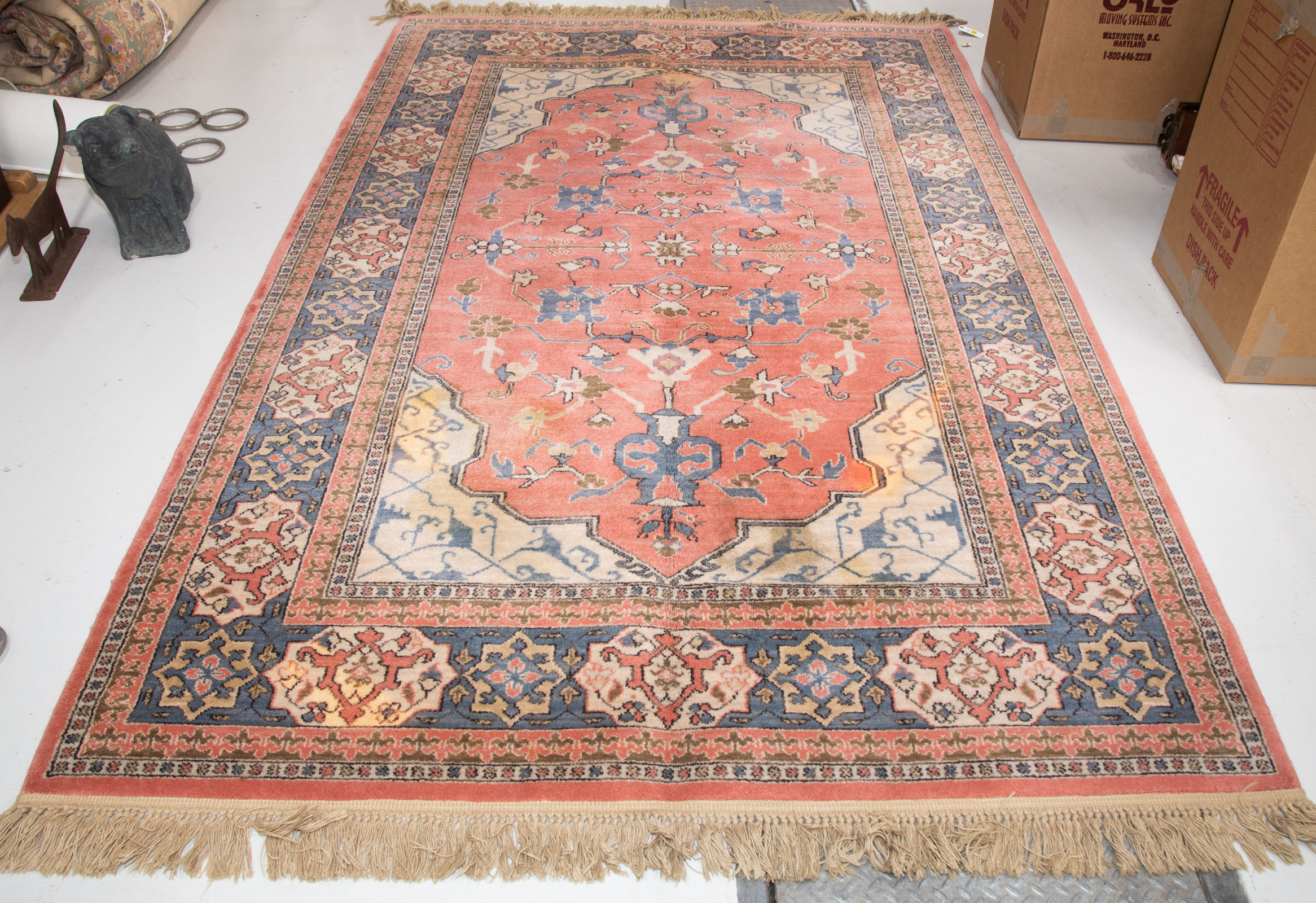 KARASTAN BERGAMA DESIGN RUG, 5.9