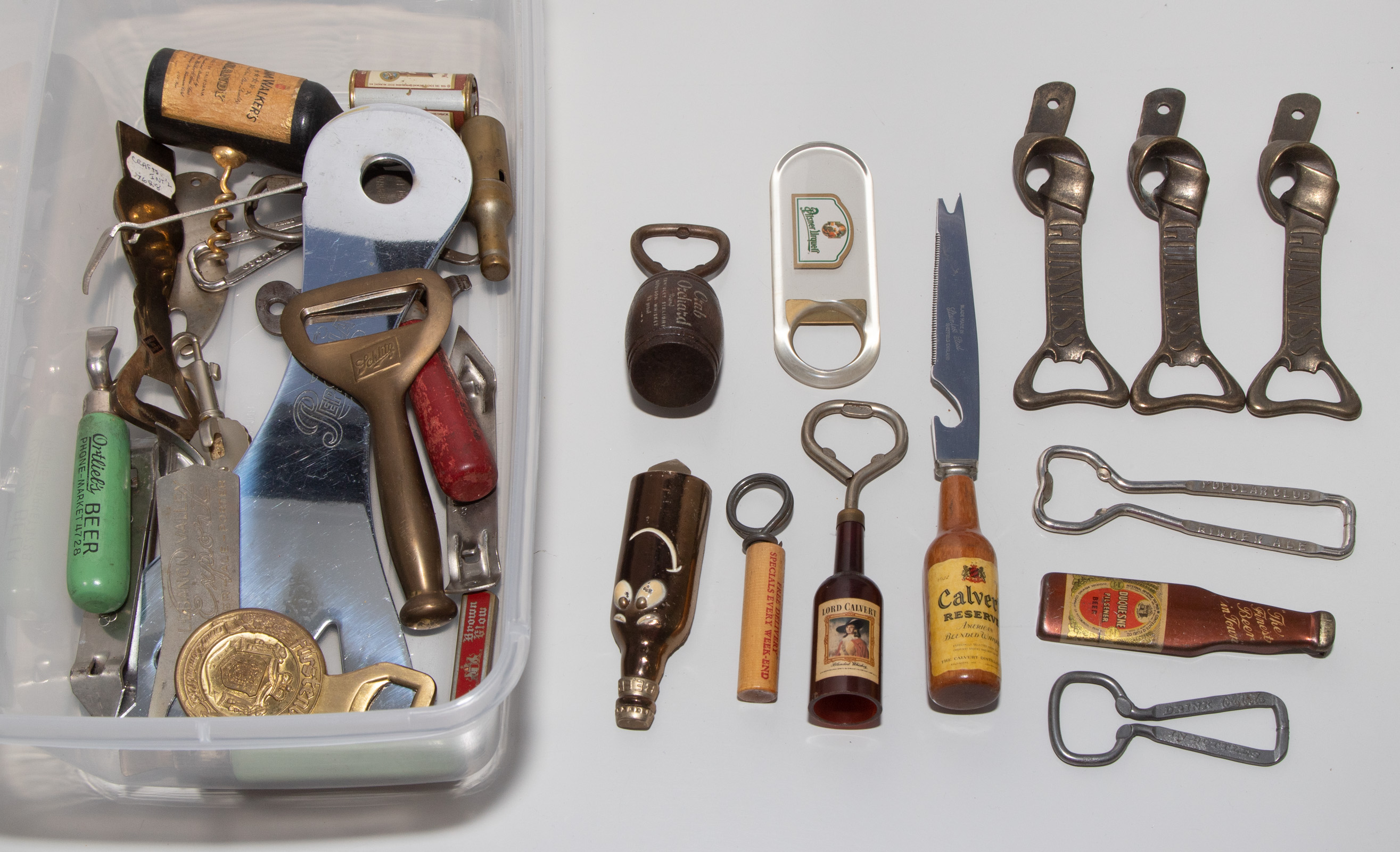 GROUP OF ASSORTED NOVELTY BOTTLE OPENERS