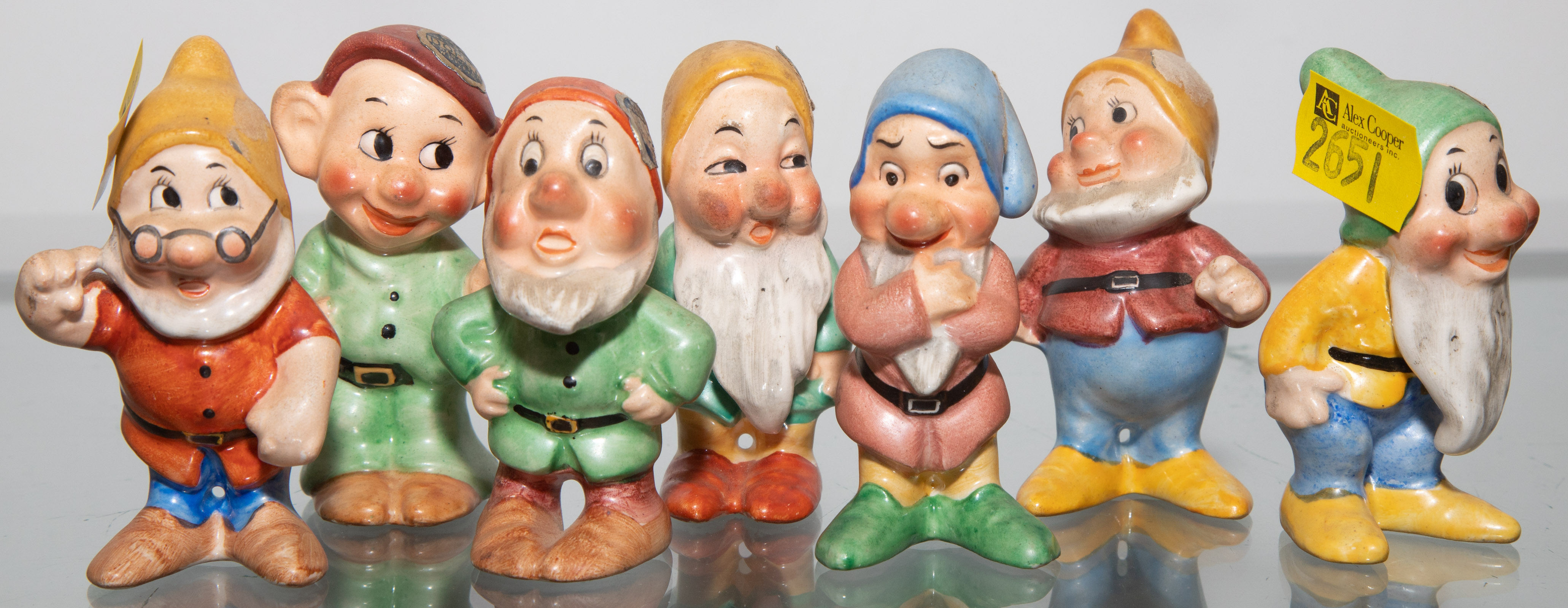 DISNEY SEVEN DWARVES FIGURES, GOEBEL