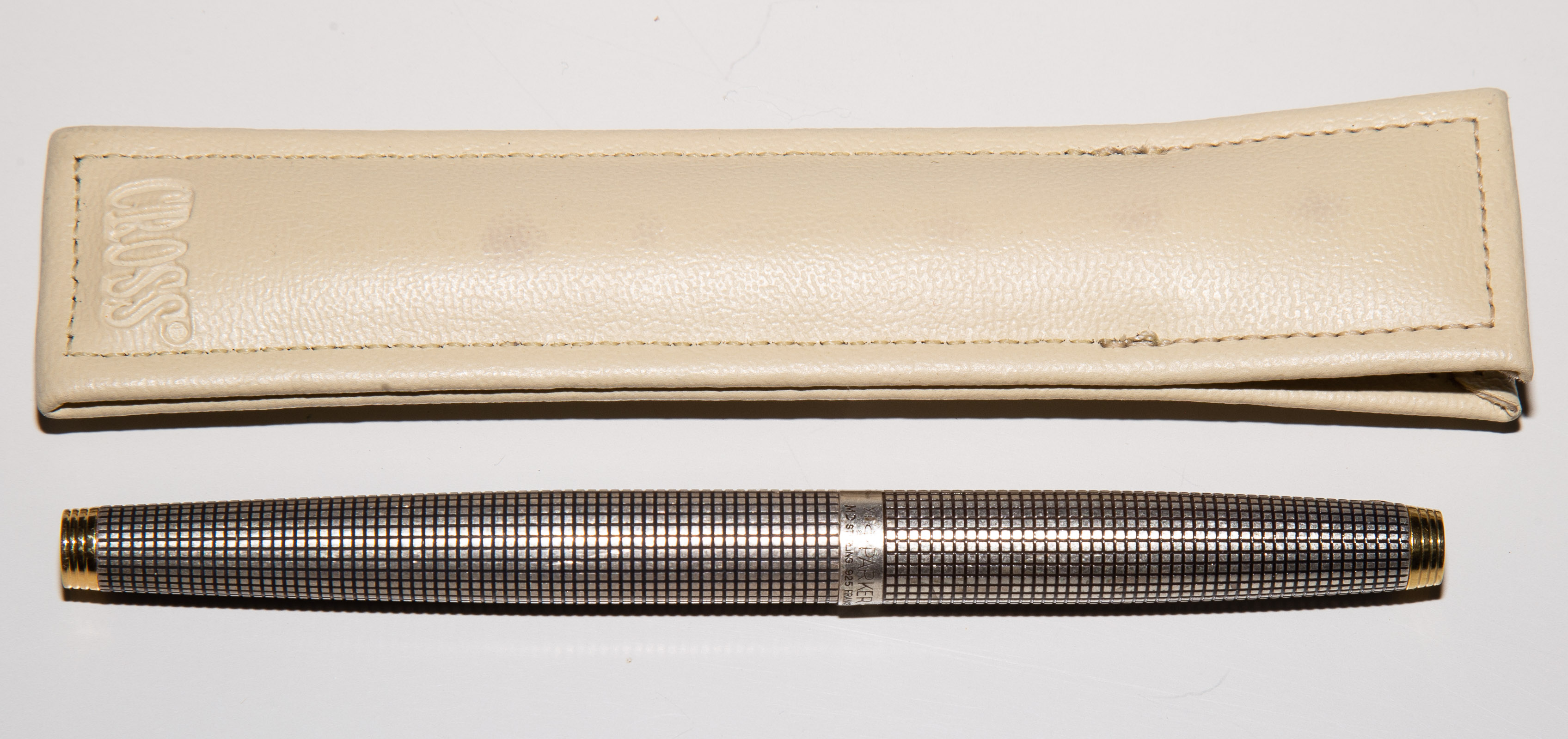 PARKER STERLING FOUNTAIN PEN WITH