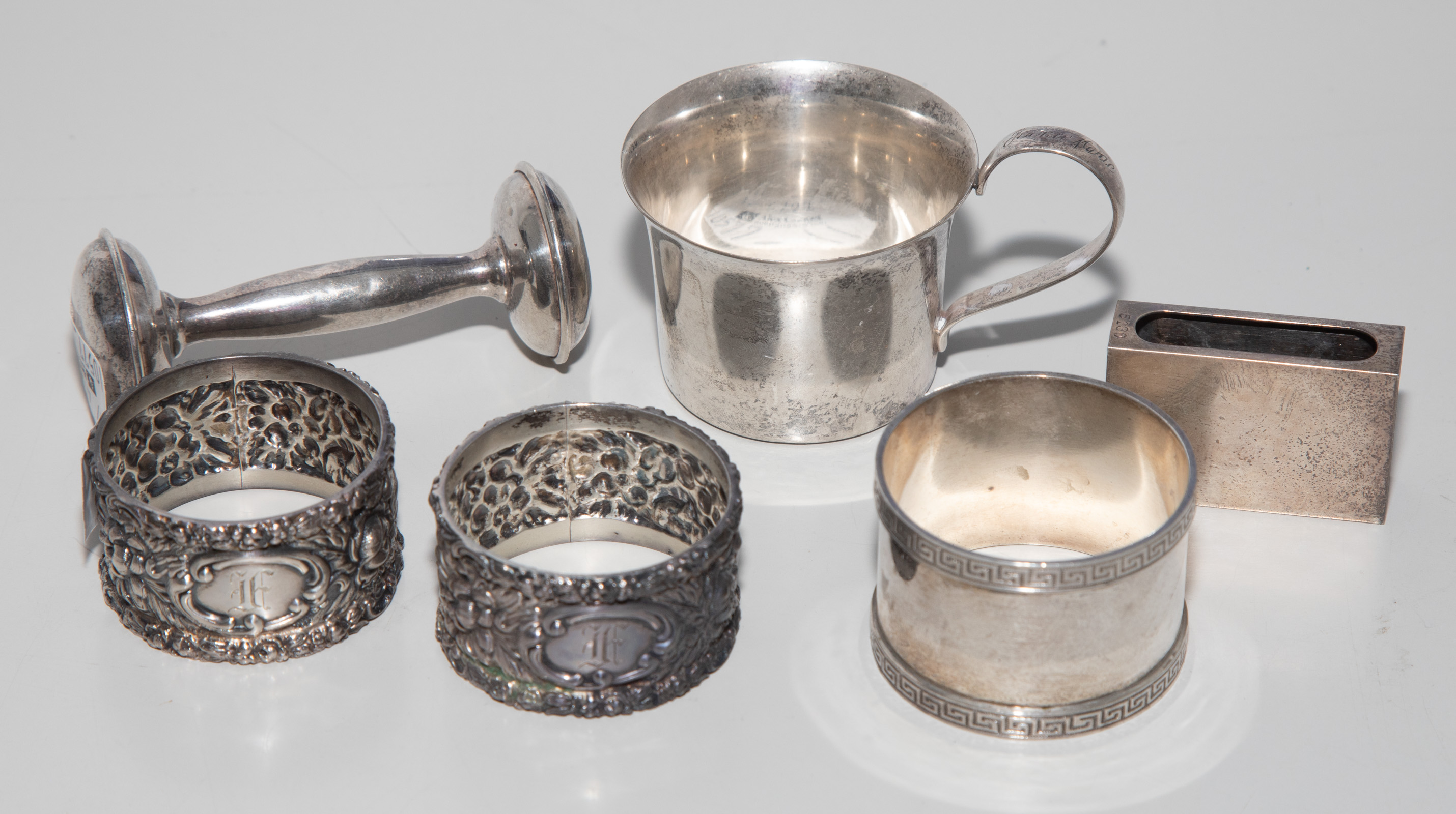 ASSORTED STERLING ITEMS Includes 337d45