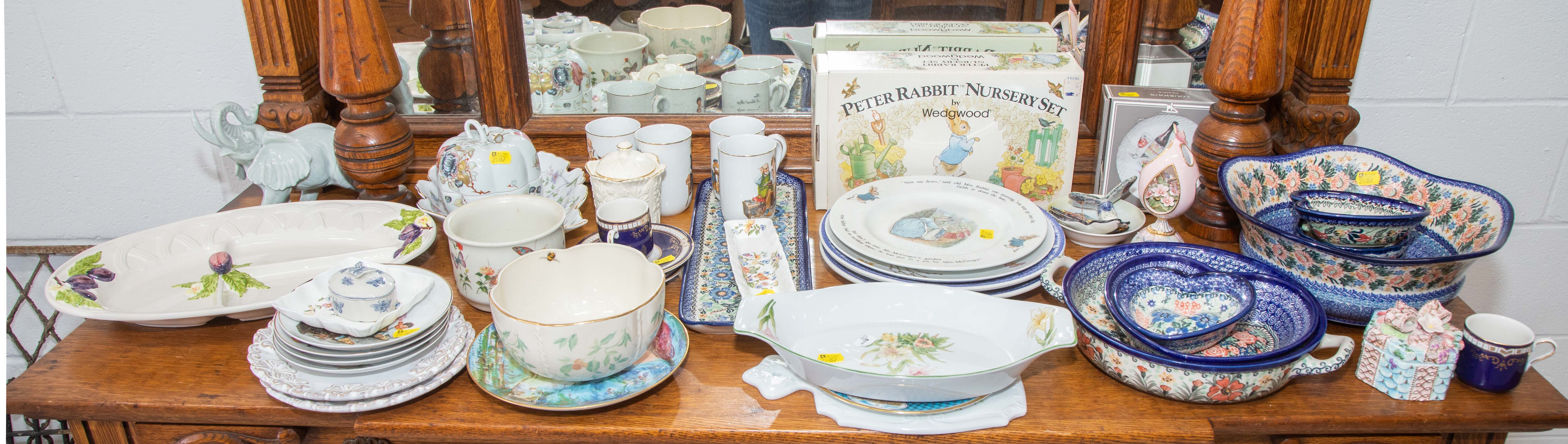 ASSORTED CHINA ITEMS Includes Lenox,