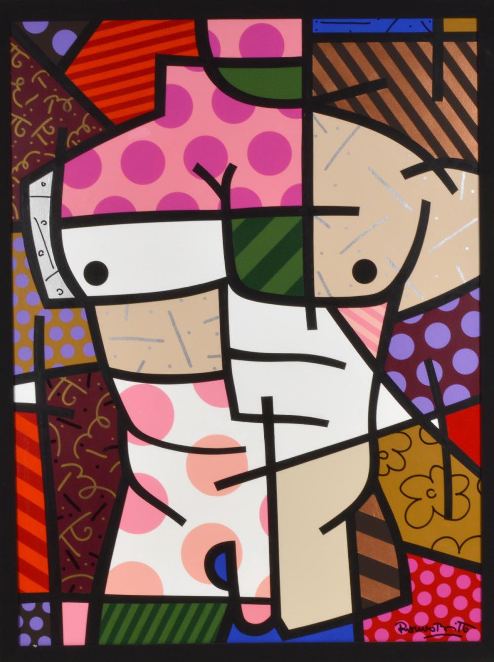 ROMERO BRITTO MYSELF ACRYLIC 337de8