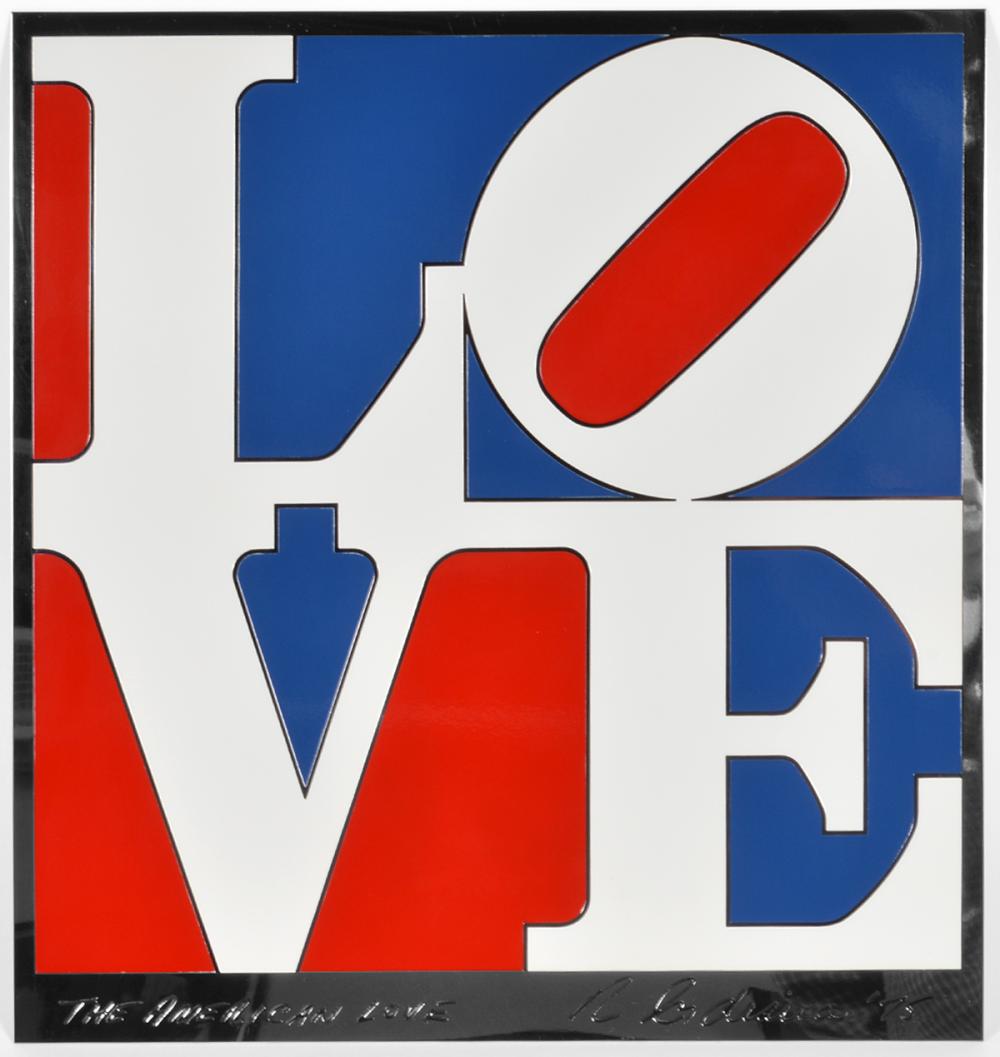 ROBERT INDIANA AMERICAN LOVE  337e0f