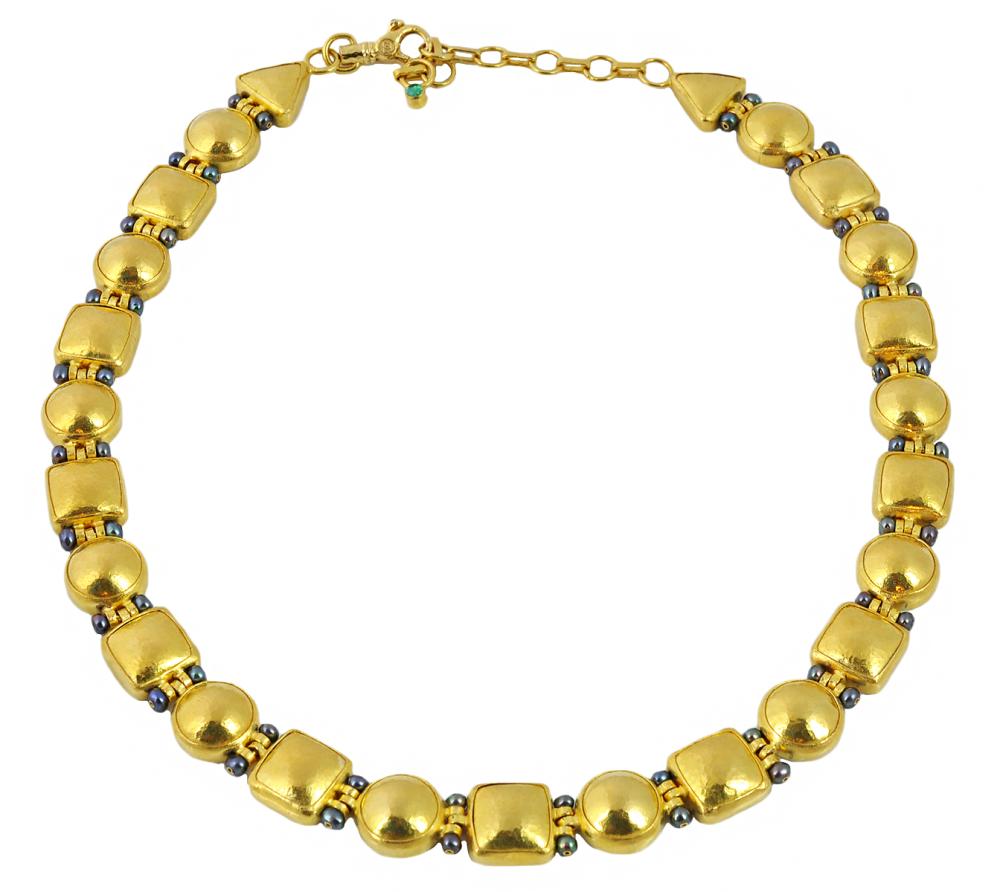 18KT GOLD GURHAN NECKLACE W  337e5b