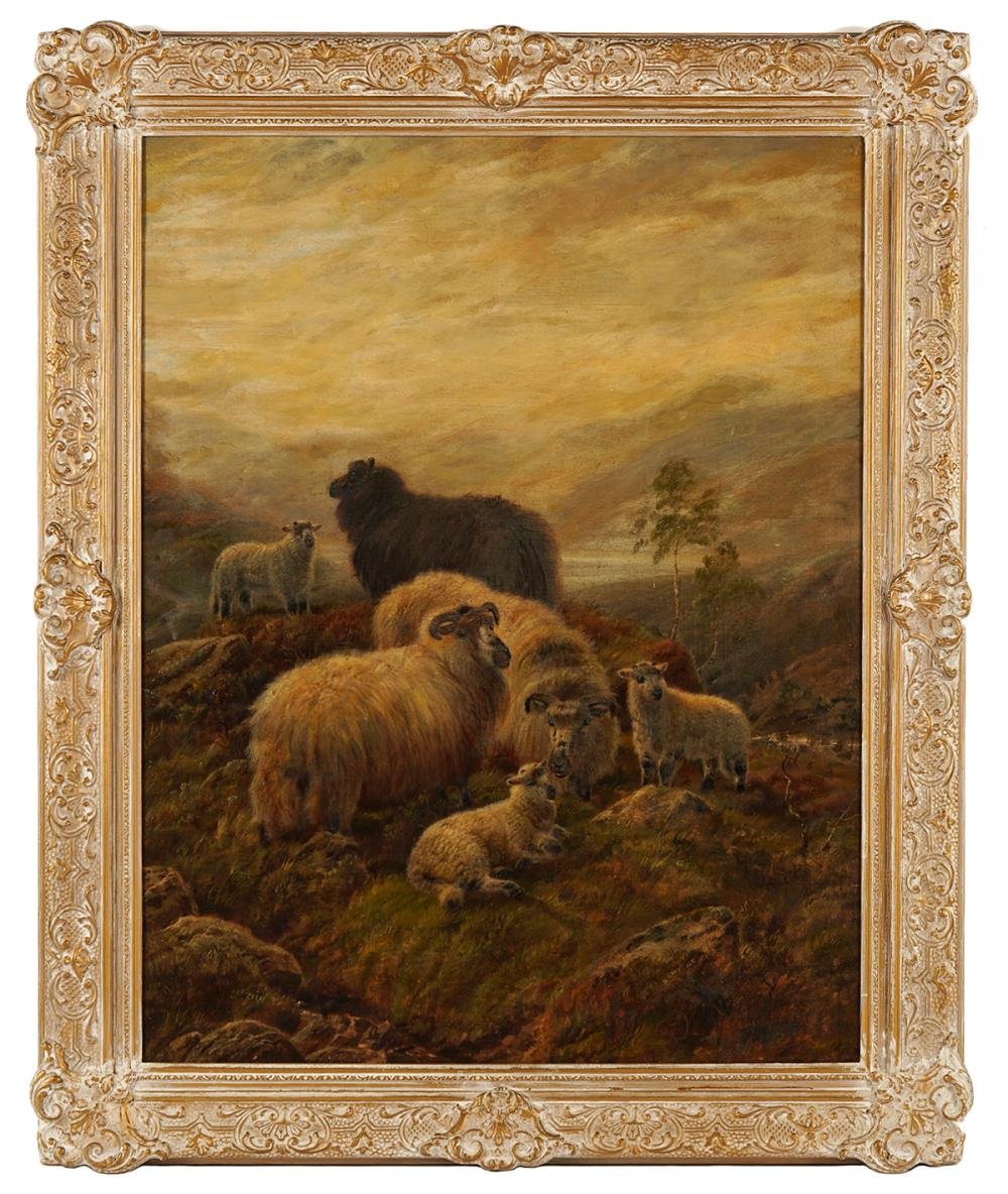 ROBERT WATSON SHEEP IN A HIGHLAND 337e89