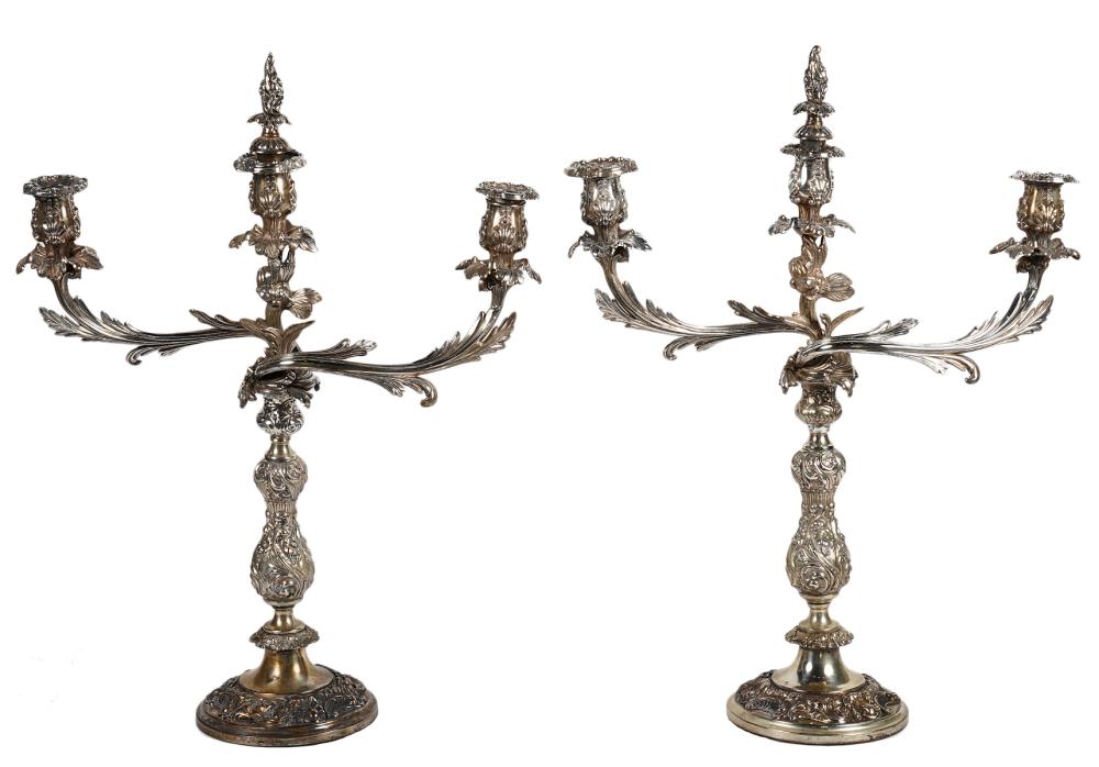 PAIR OF OLD SHEFFIELD CANDLESTICKSPair