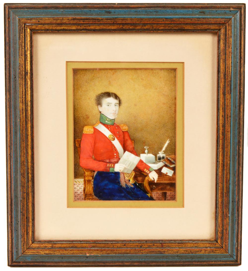 MINIATURE PORTRAIT OF FRENCH MILITARY 337ecf