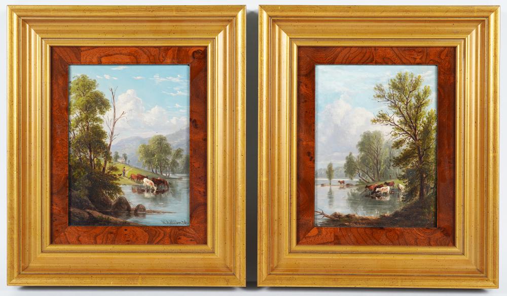 PAIR WILLIAM RICKARBY MILLER LANDSCAPE 337ee5