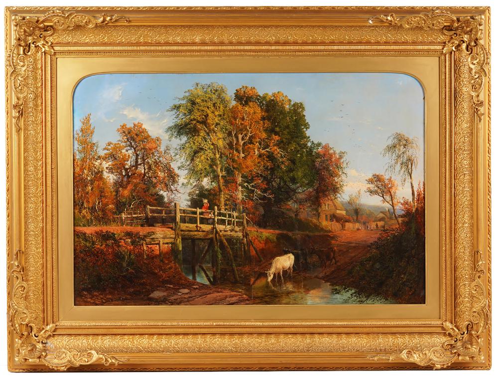 WILLIAM E. BATES LARGE LANDSCAPE