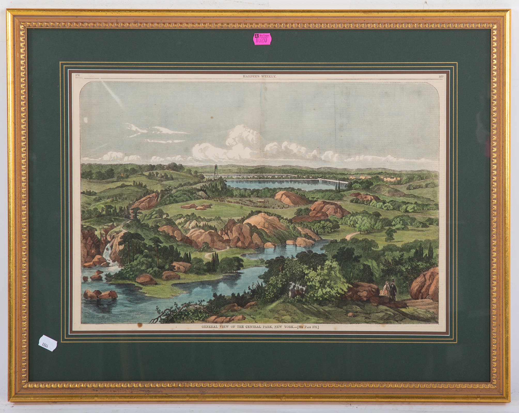 "GENERAL VIEW OF THE CENTRAL PARK,