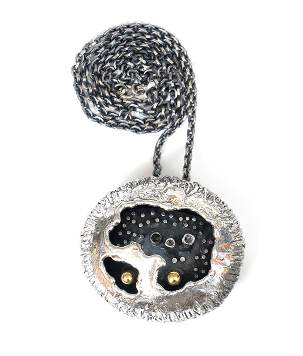 GUY VIDAL MOONSCAPE POD PENDANT