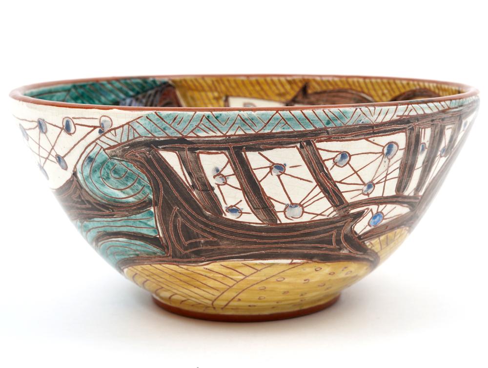 THEO & SUSAN HARLANDER CERAMIC BOWLTheo