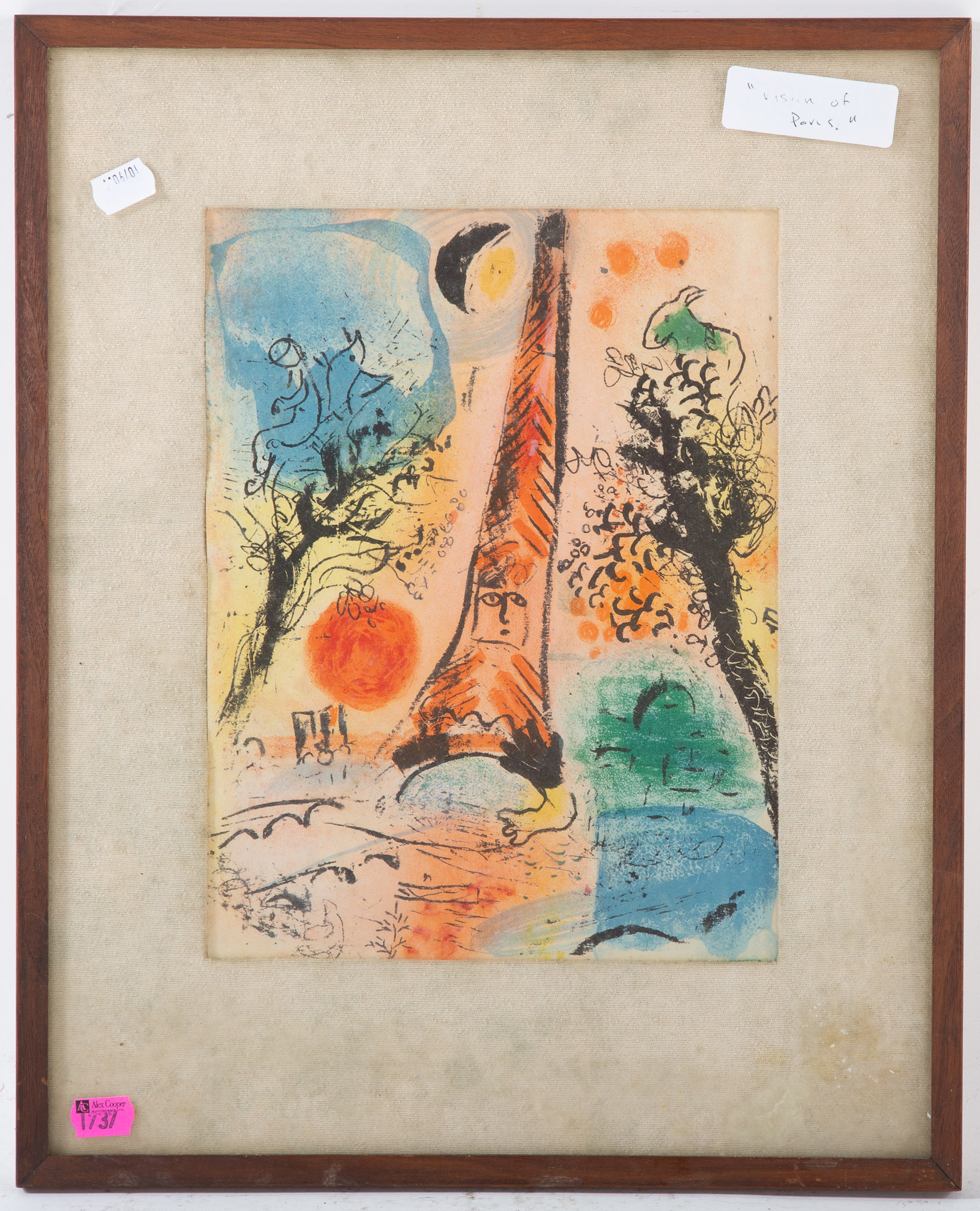 MARC CHAGALL VISION OF PARIS  338005