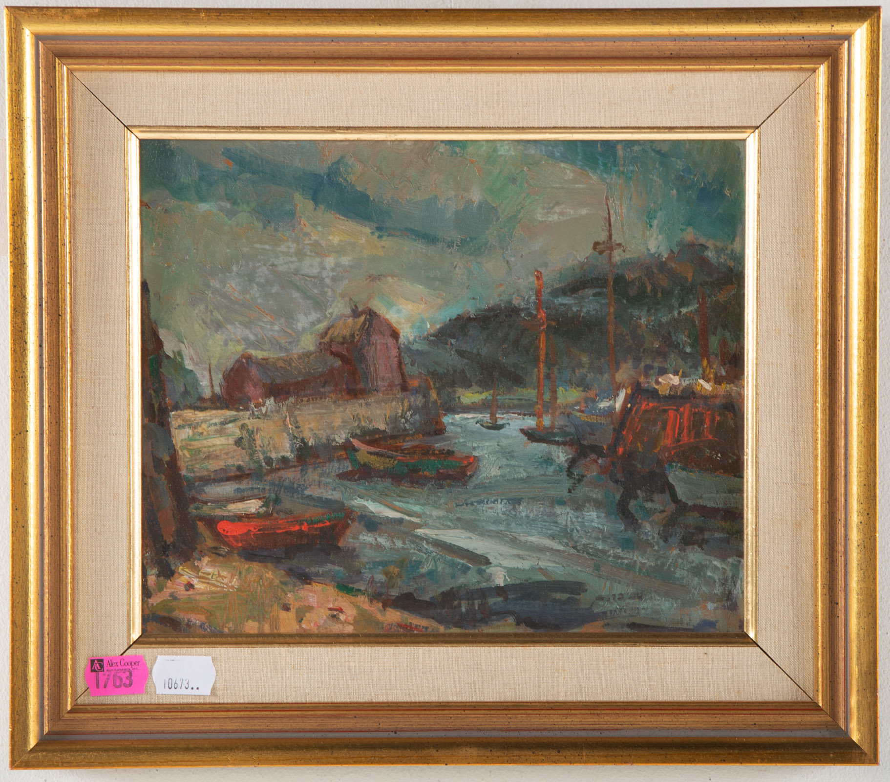 HAROLD ROTENBURG. ROCKPORT, MOTIF