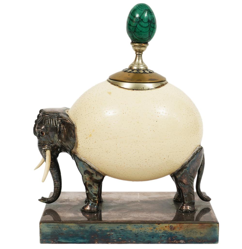 ANTHONY REDMILE OSTRICH EGG ELEPHANT