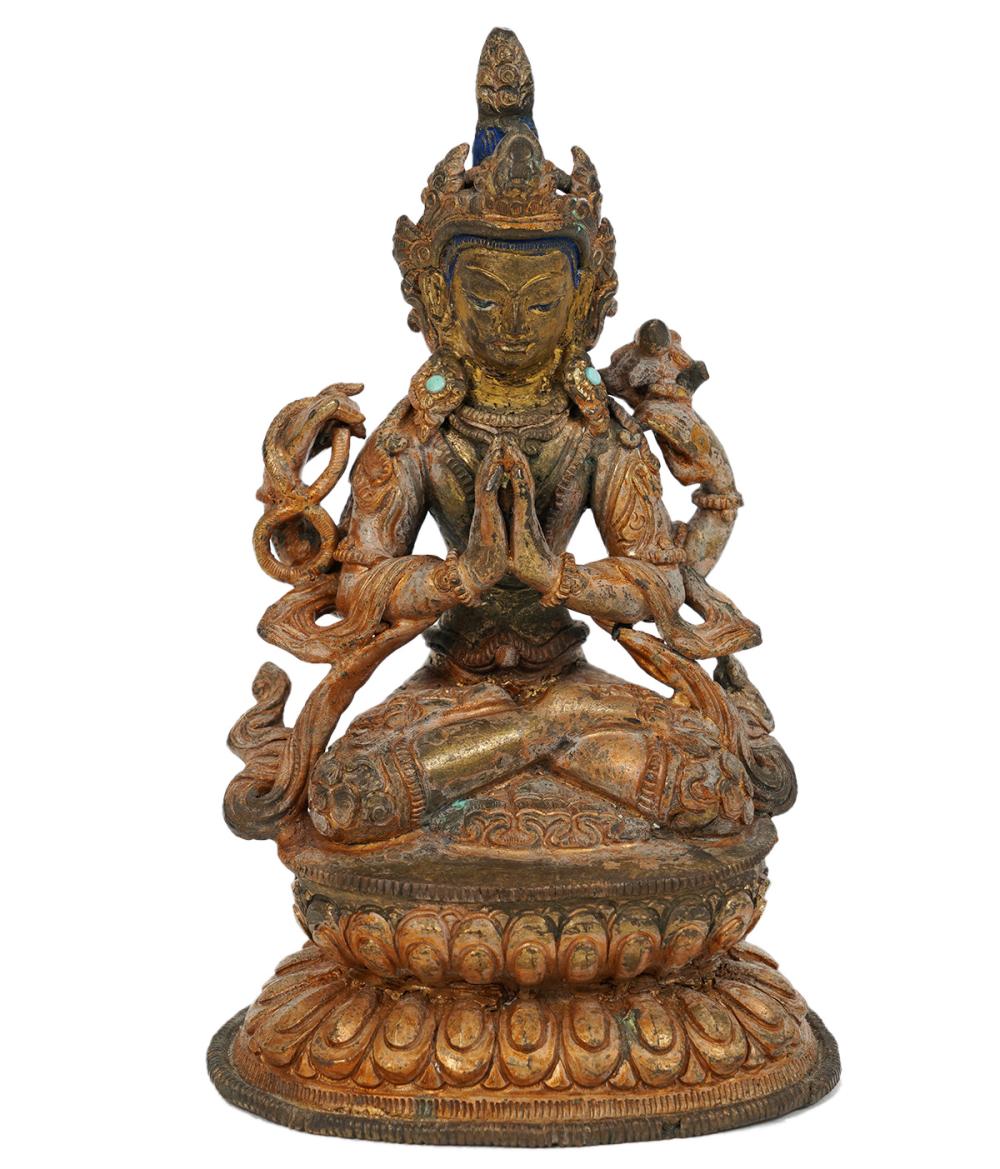 TIBETAN BUDDHIST DEITY CHENREZIG 338287