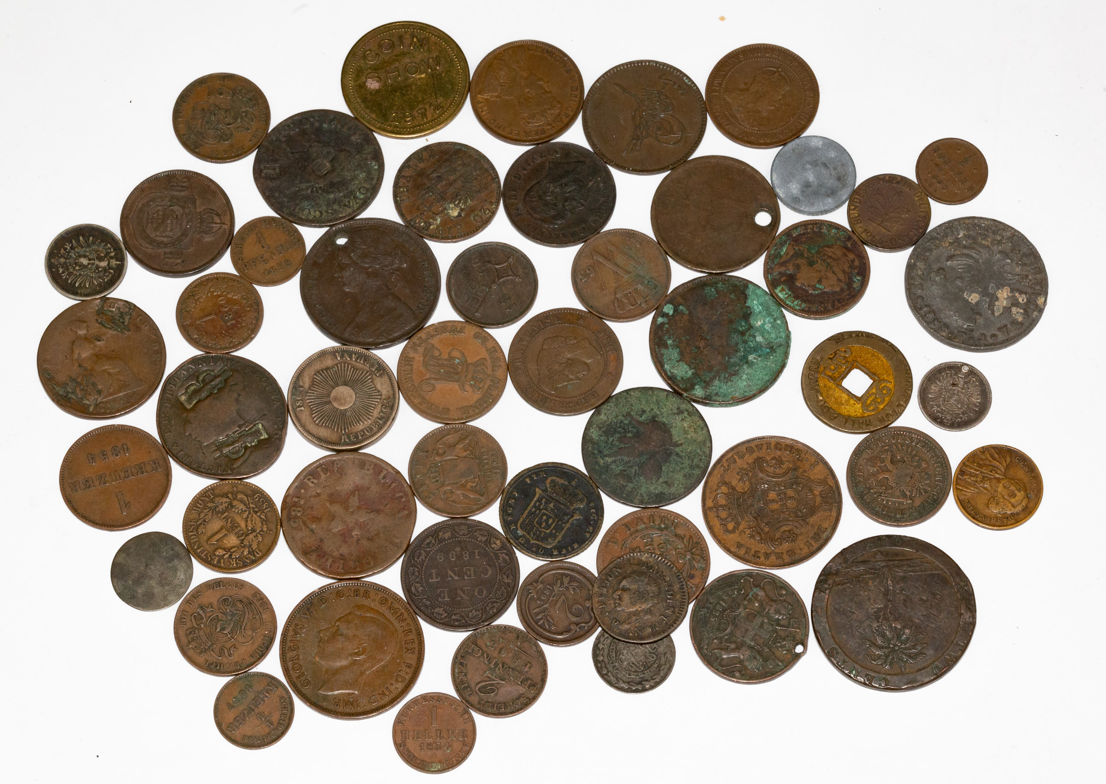 NICE GROUP OF WORLD COINS MAINLY 338328