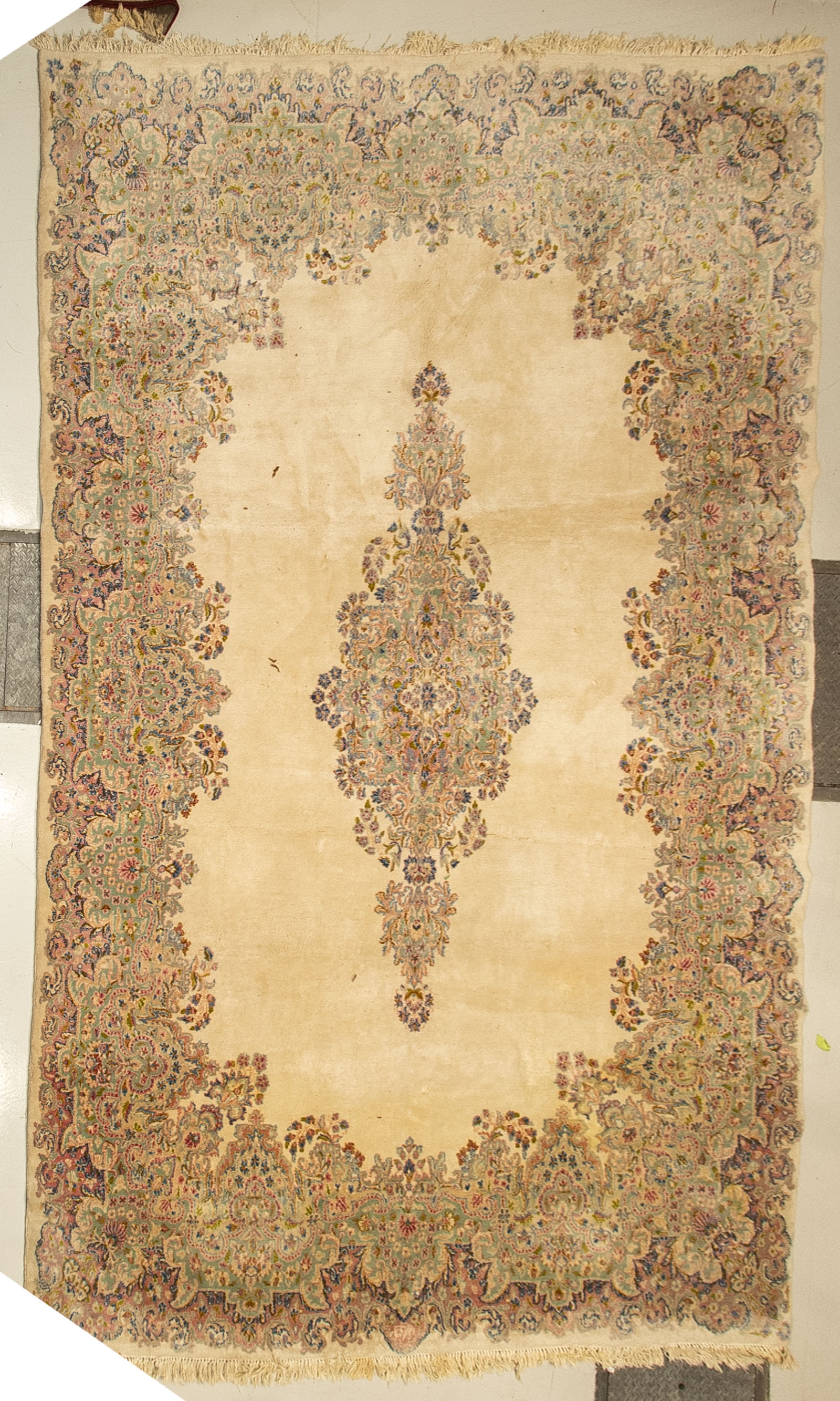 KERMAN RUG PERSIA 9 8 X 14 1 33837f