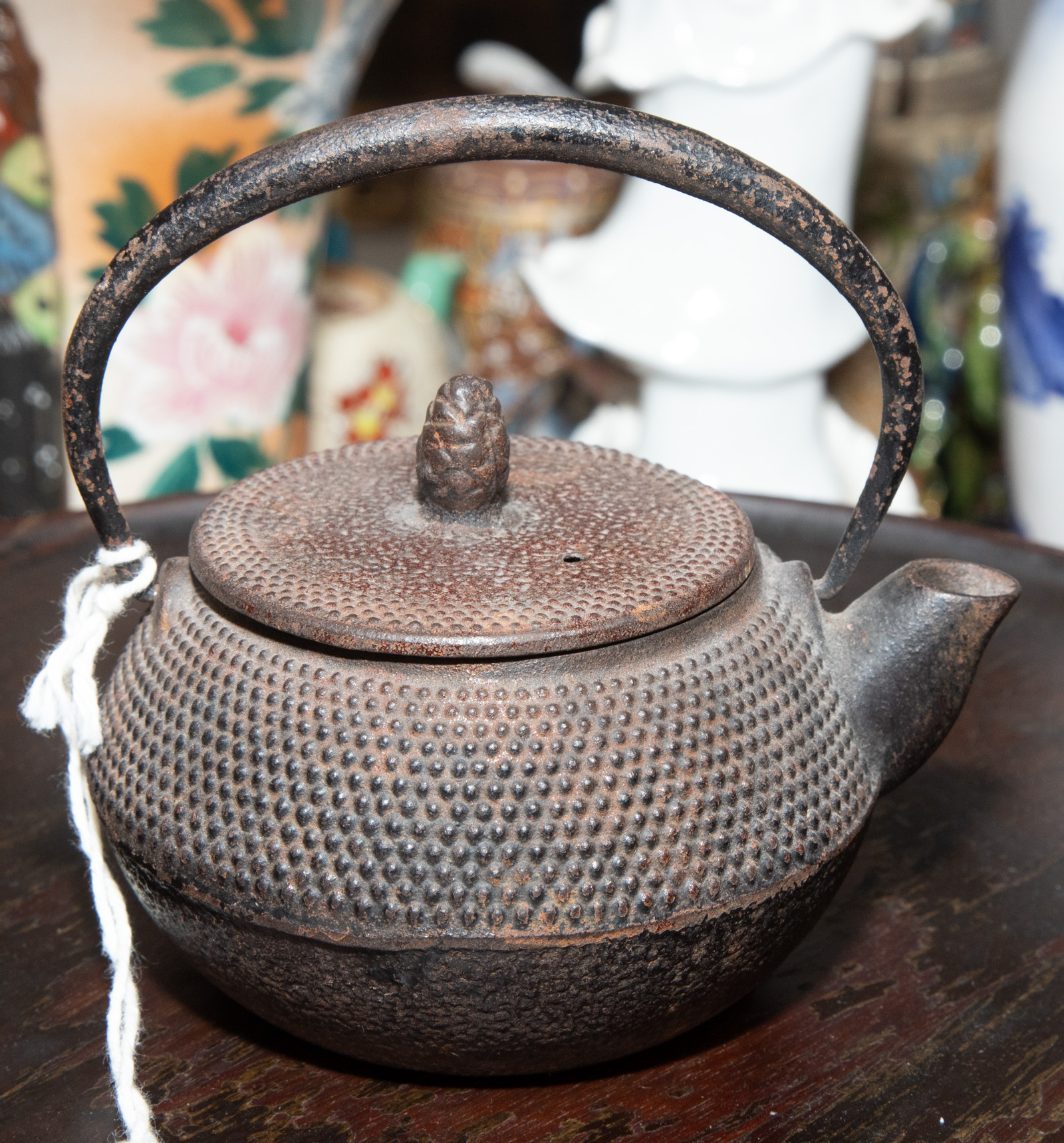 JAPANESE CAST IRON SAKE KETTLE 3383d2