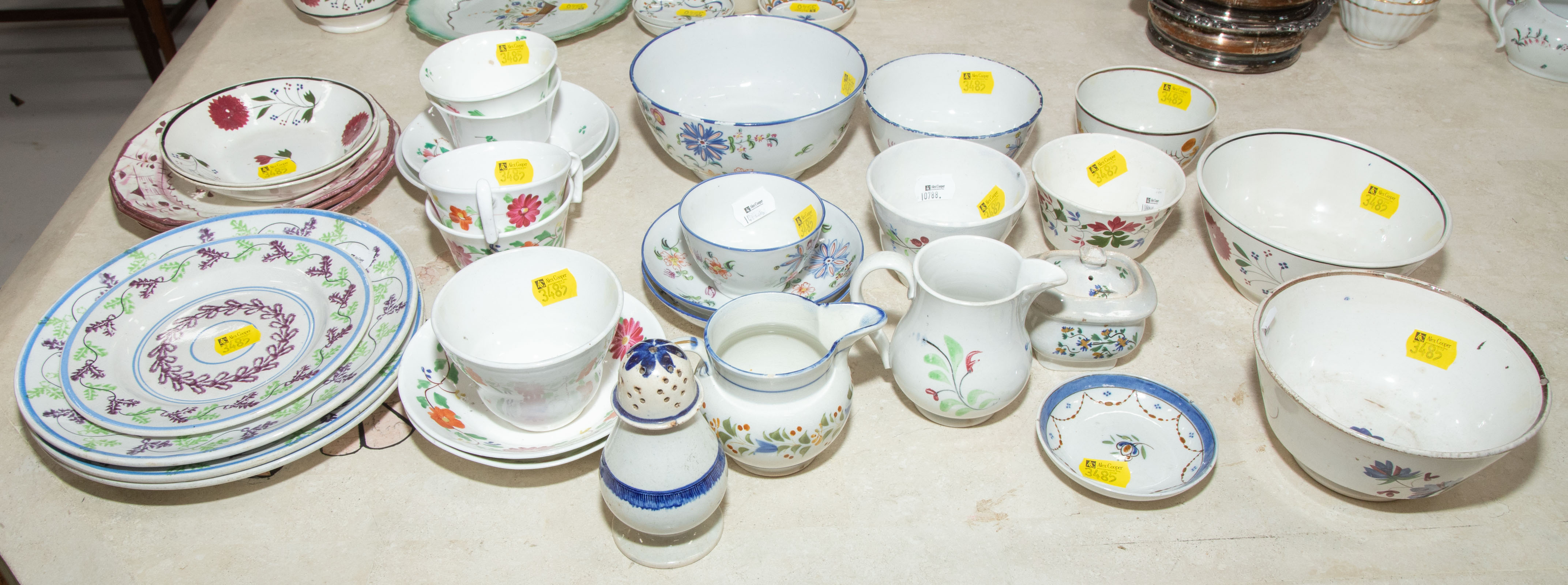 A SELECTION OF ANTIQUE STAFFORDSHIRE