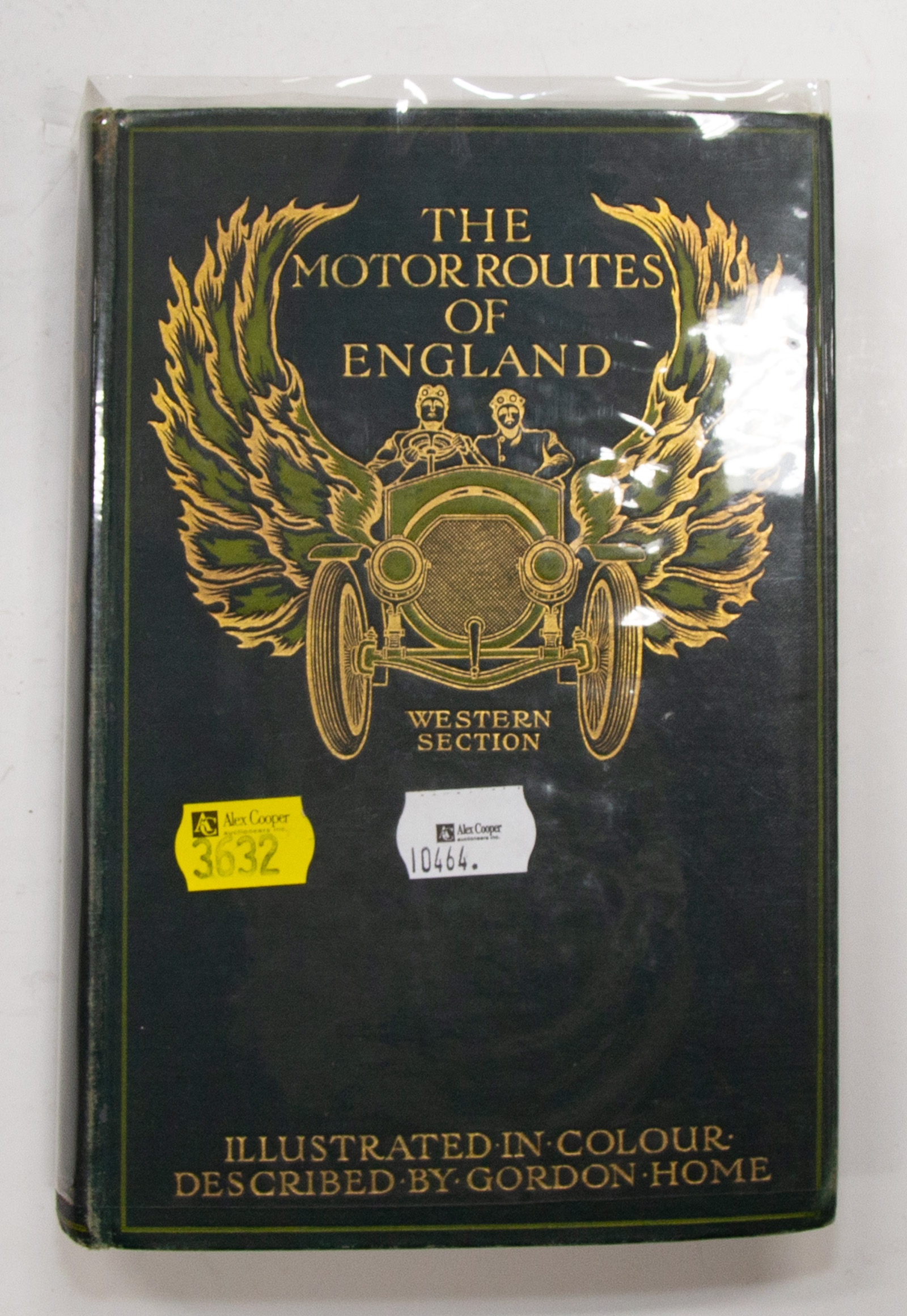 RARE BOOK MOTOR ROUTES OF ENGLAND  33846a
