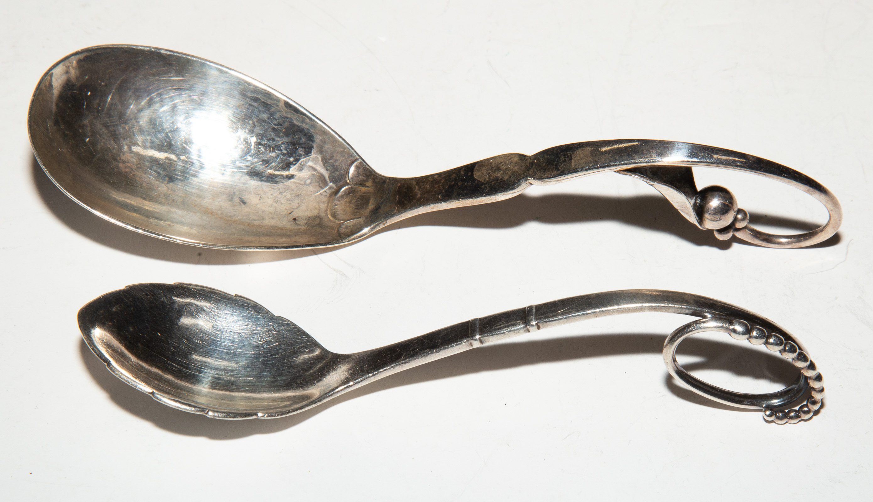 GEORG JENSEN STERLING SUGAR & SAUCE