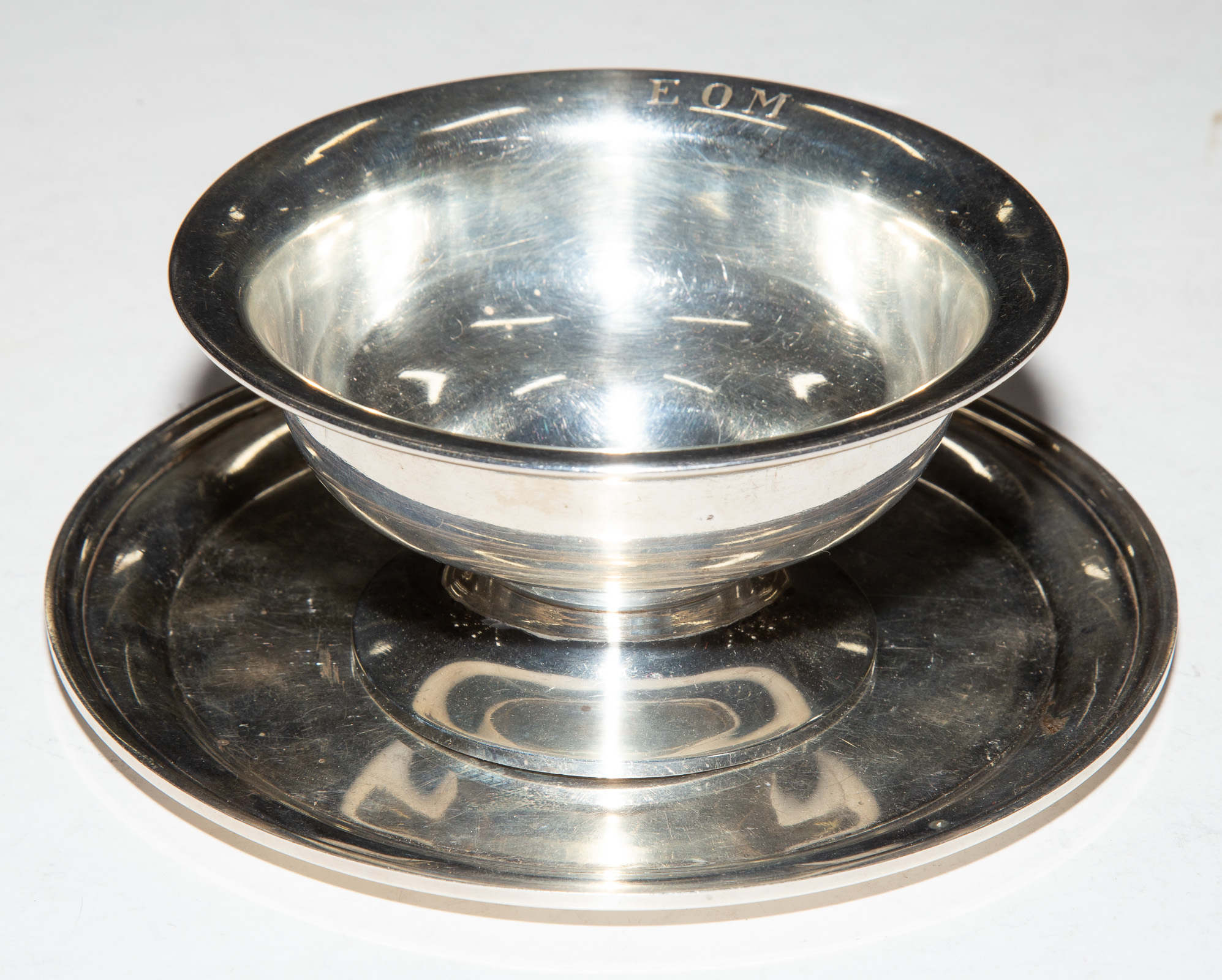 S KIRK & SON CO. STERLING TRAY