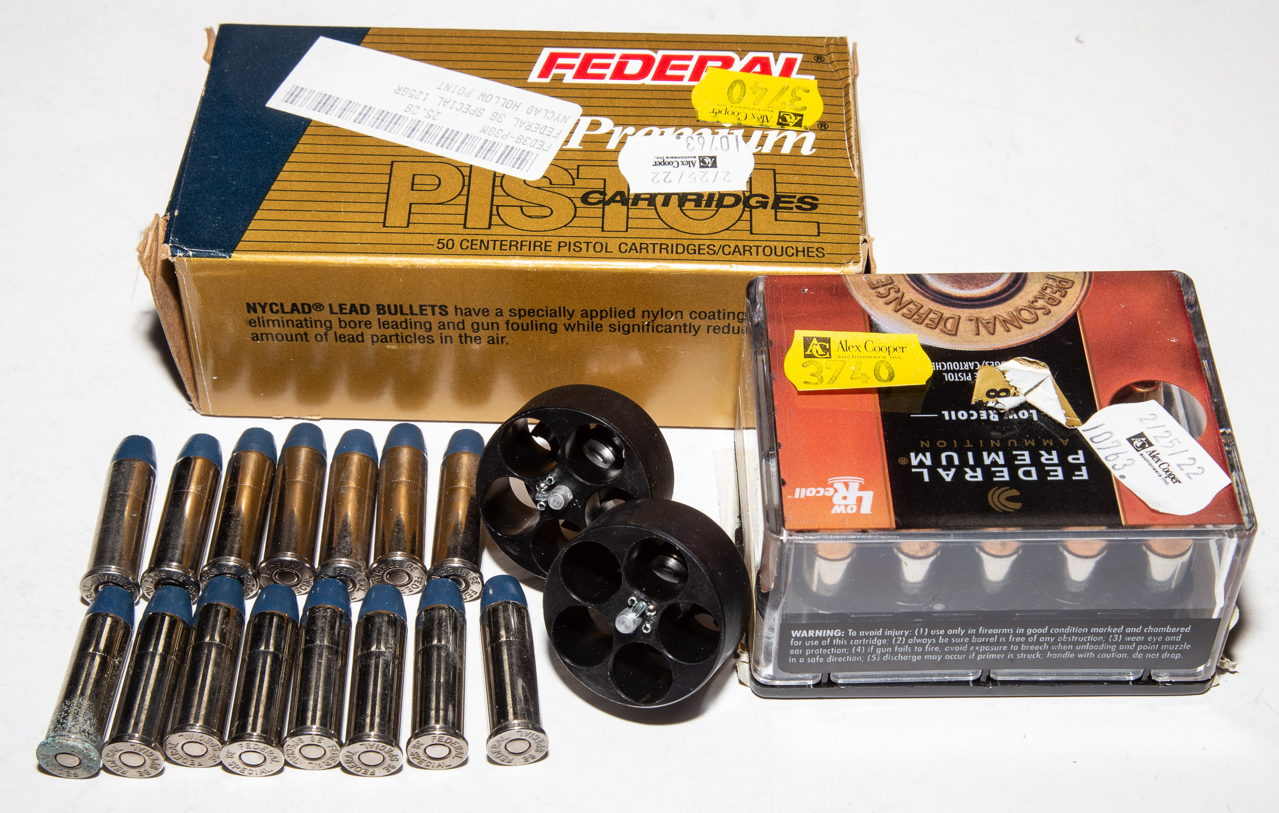 GROUP OF FEDERAL 38 SPECIAL PISTOL 3384d4