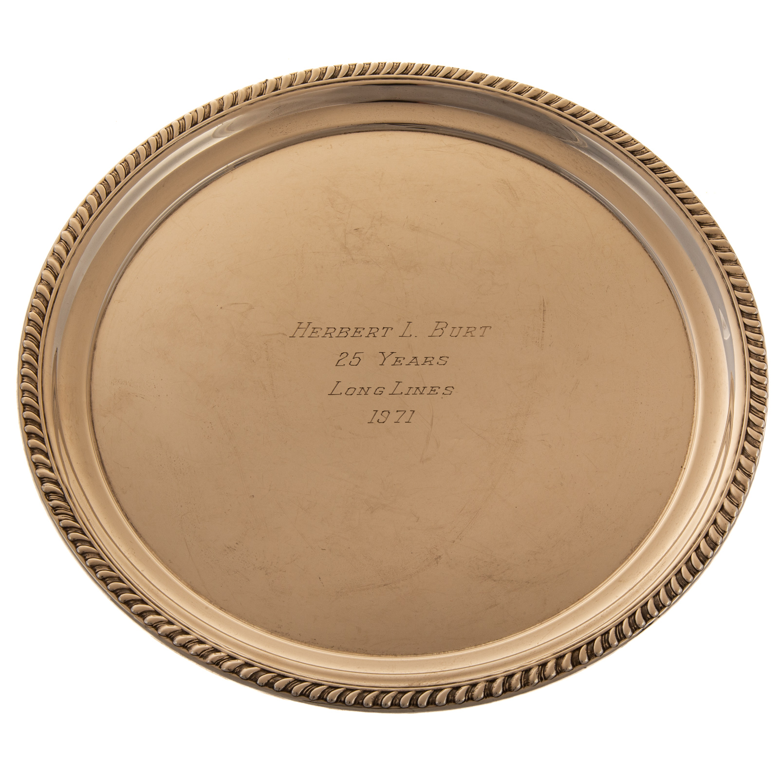 BALFOUR STERLING SERVING PLATTER