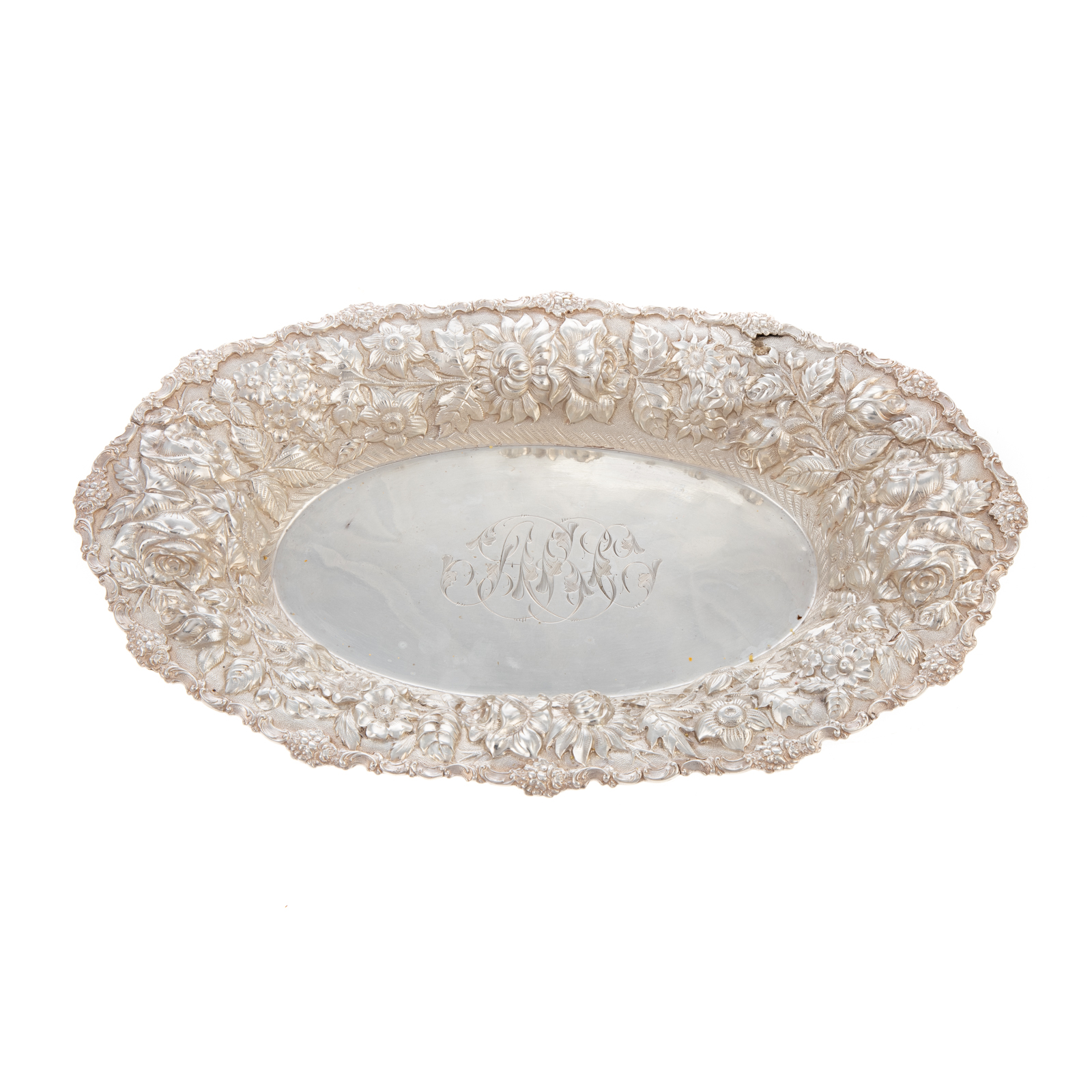 STIEFF STERLING REPOUSSE BREAD 338730