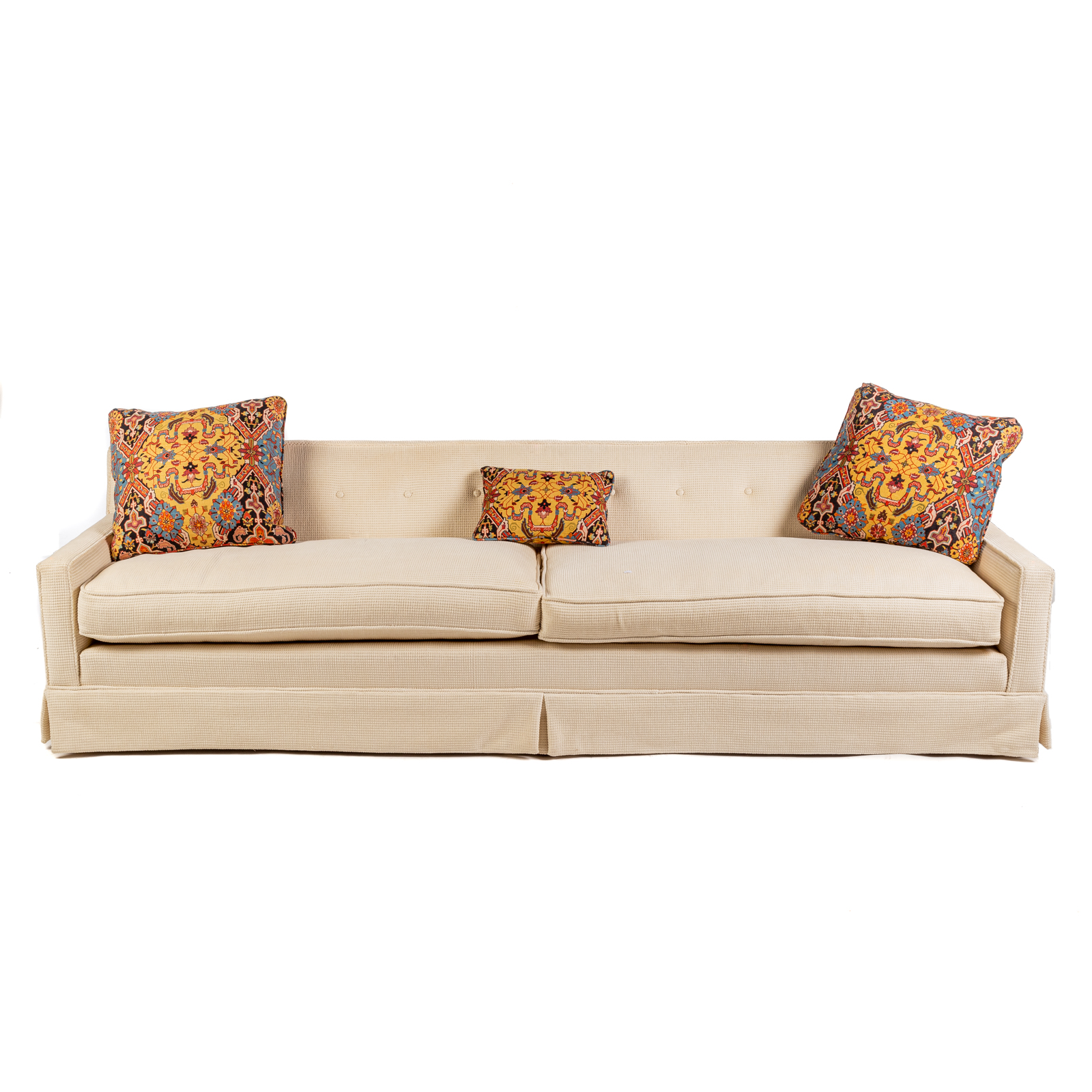 MID CENTURY UPHOLSTERED SOFA Good 338777