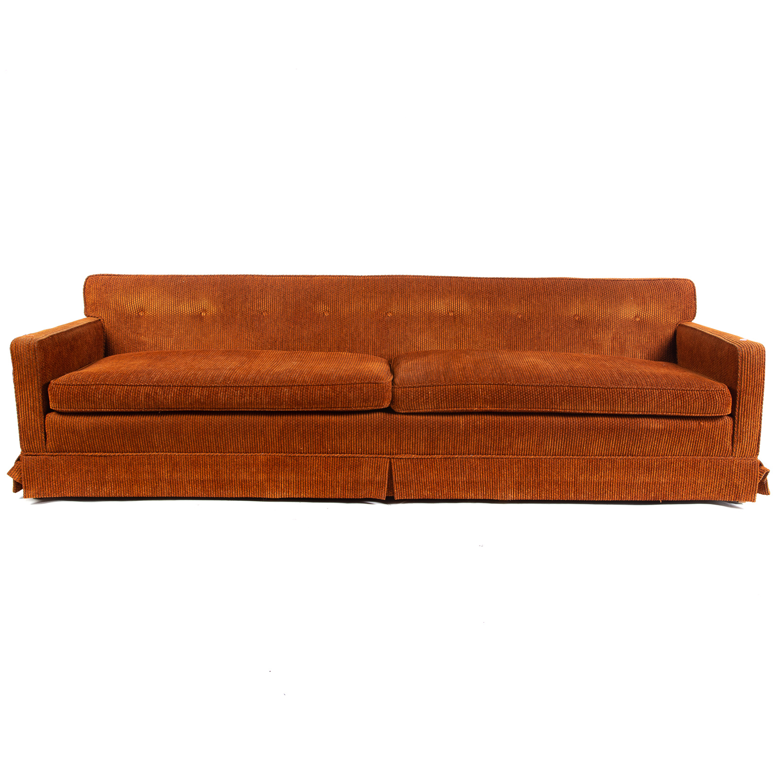 MID CENTURY UPHOLSTERED SOFA Mid 338789