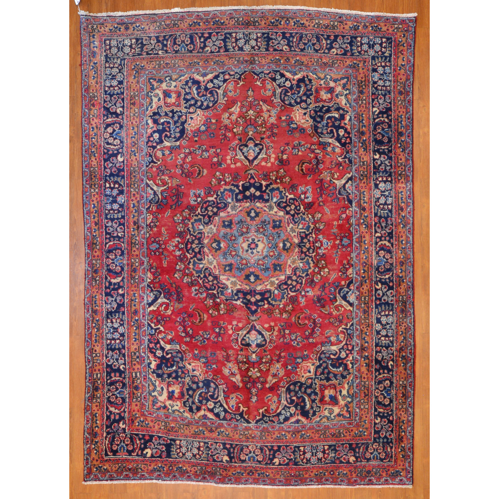 MASHAD RUG, PERSIA, 6.4 X 9.2 Third