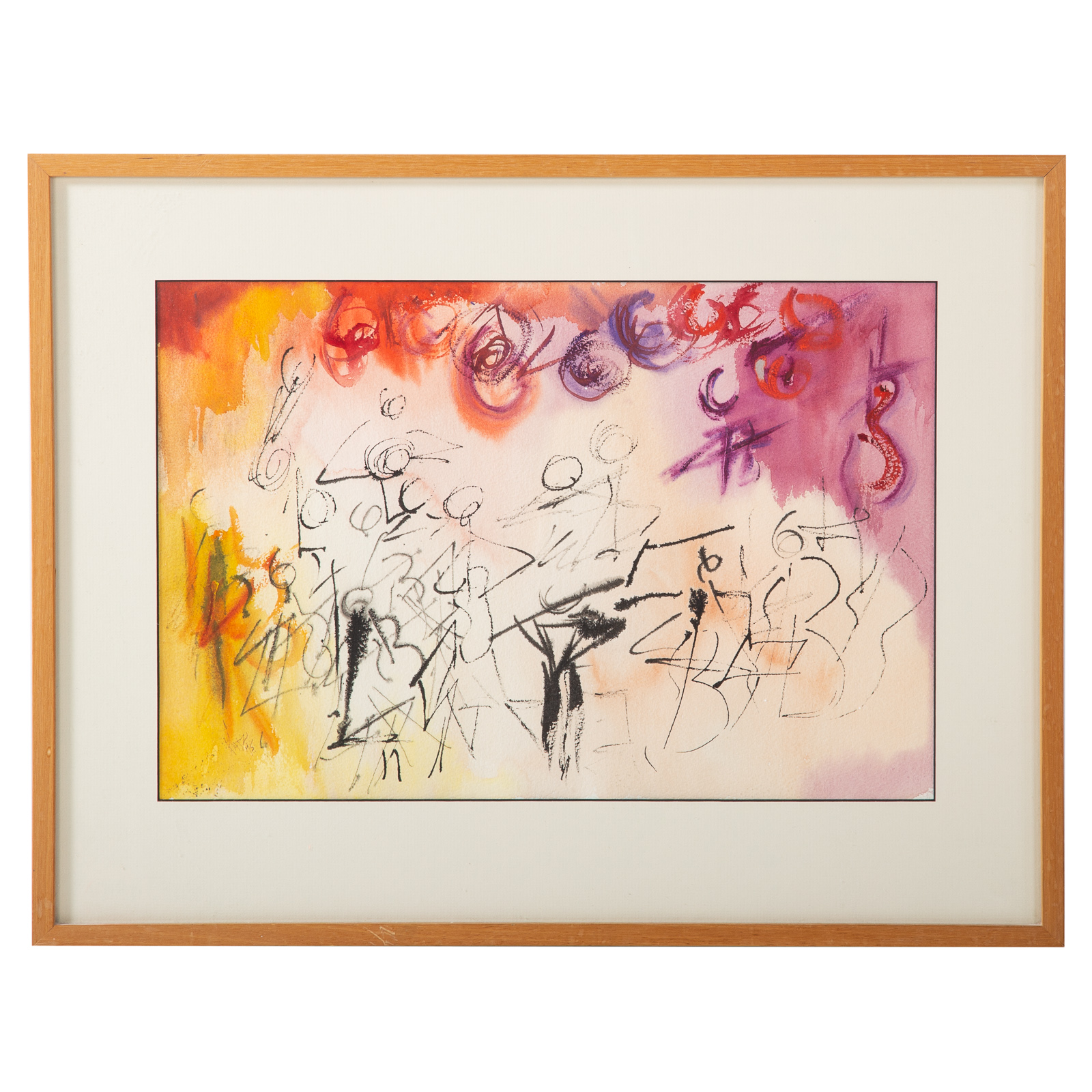 BARBARA KATZ ABSTRACT WITH FIGURES  338810