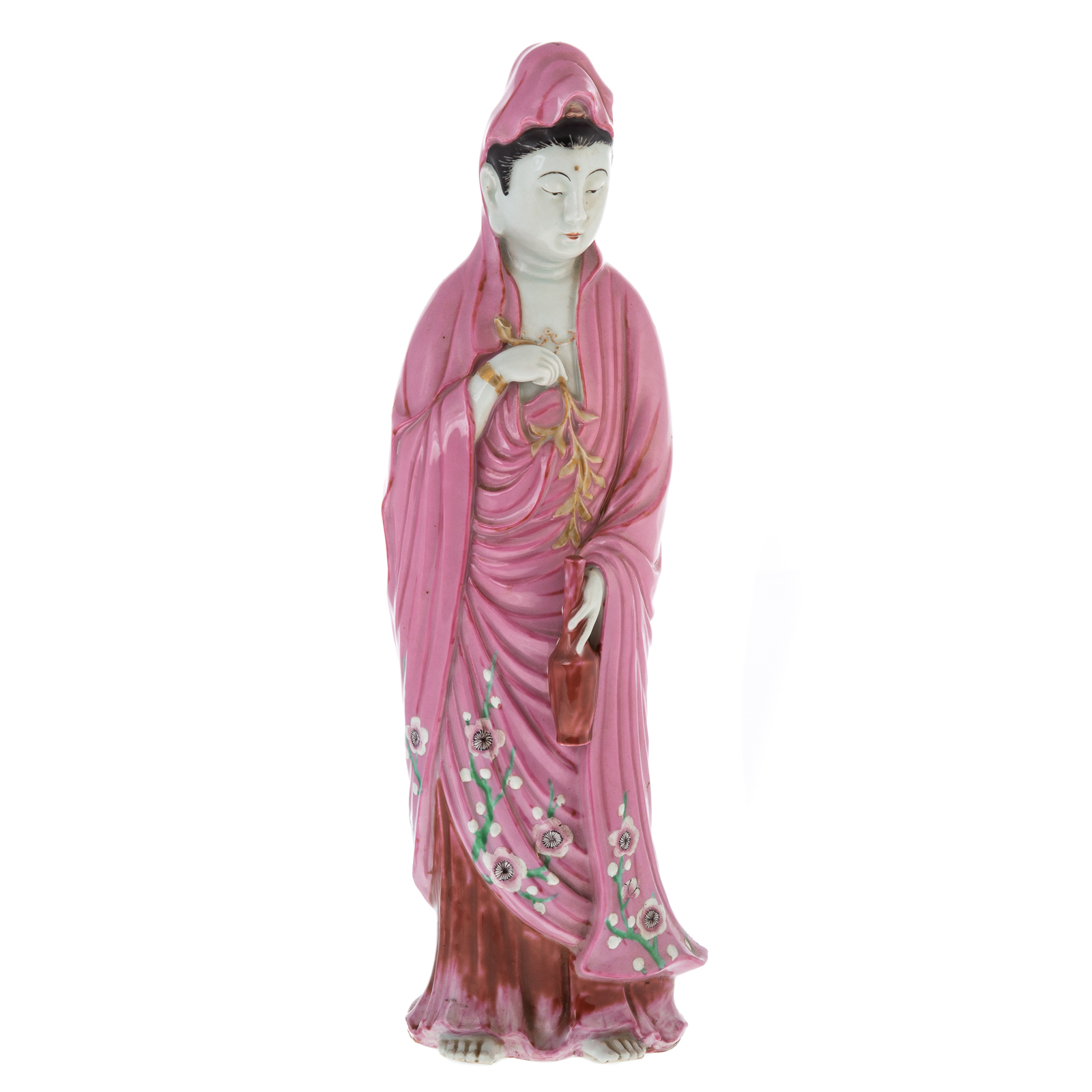 JAPANESE KUTANI PORCELAIN GODDESS FIGURE