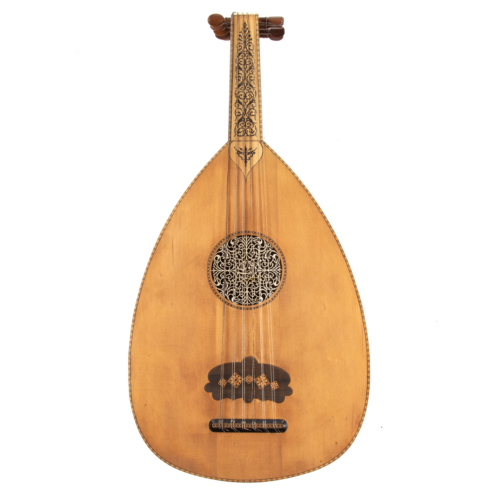MIDDLE EASTERN LUTE 20th century;