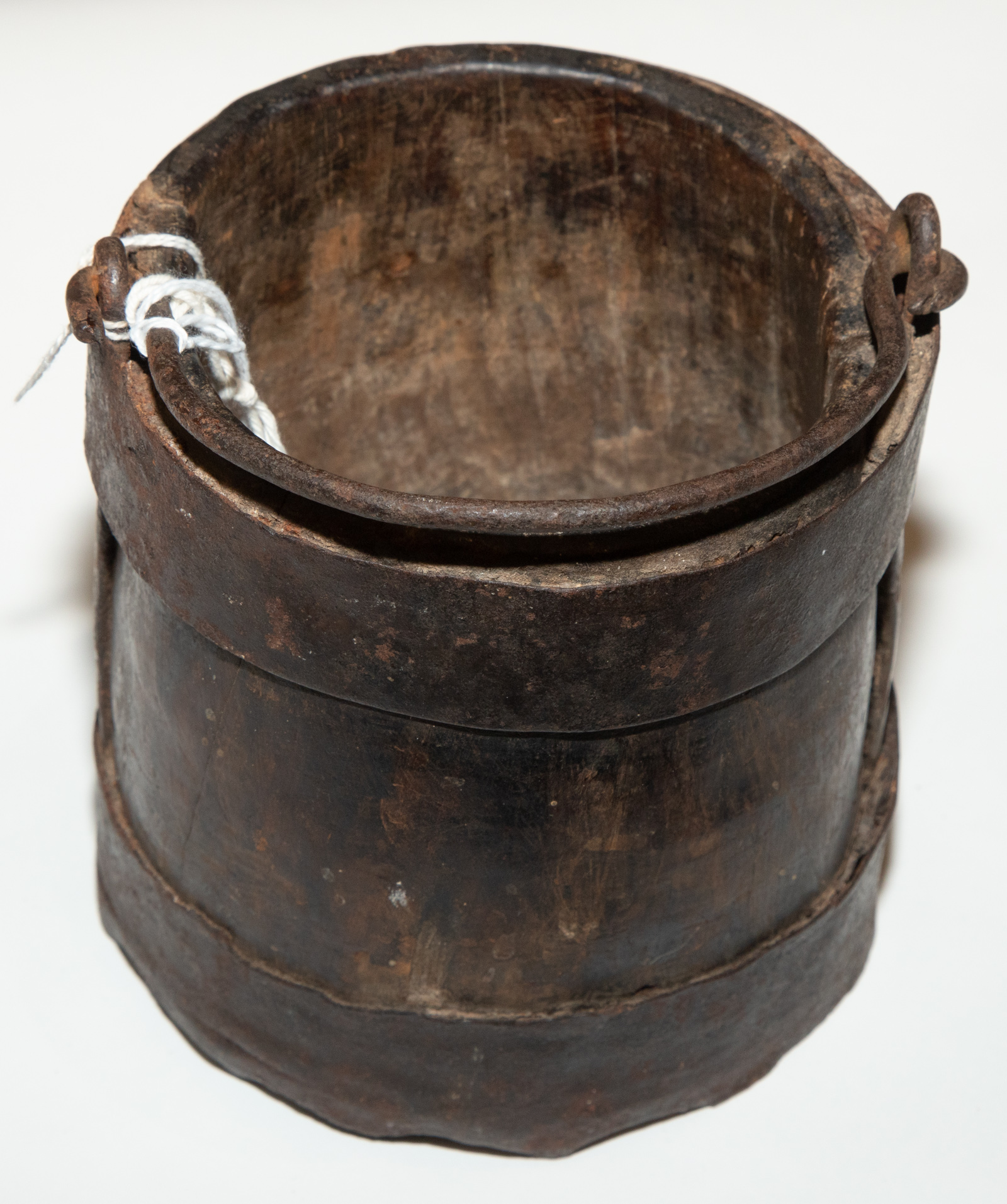 CONESTOGA WAGON OIL BUCKET 18th