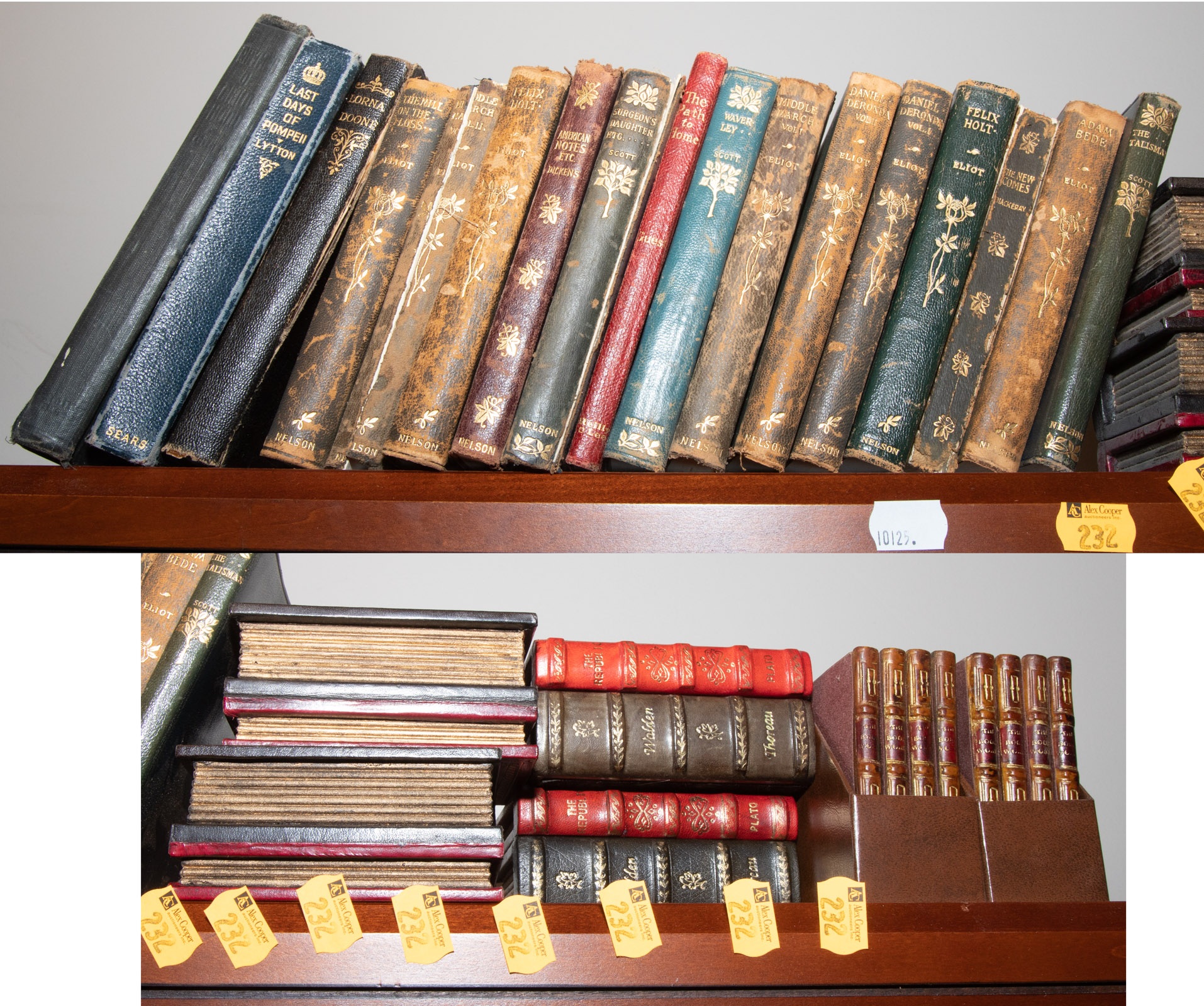 DECORATIVE LEATHER BINDINGS AND