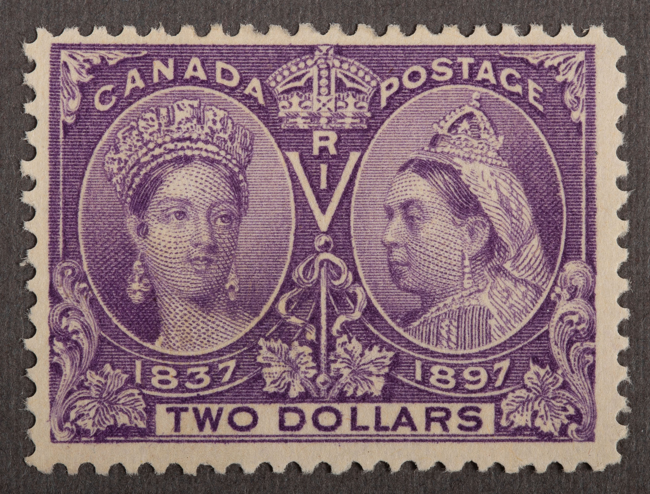 CANADA 2 POSTAGE STAMP 1897 338a08