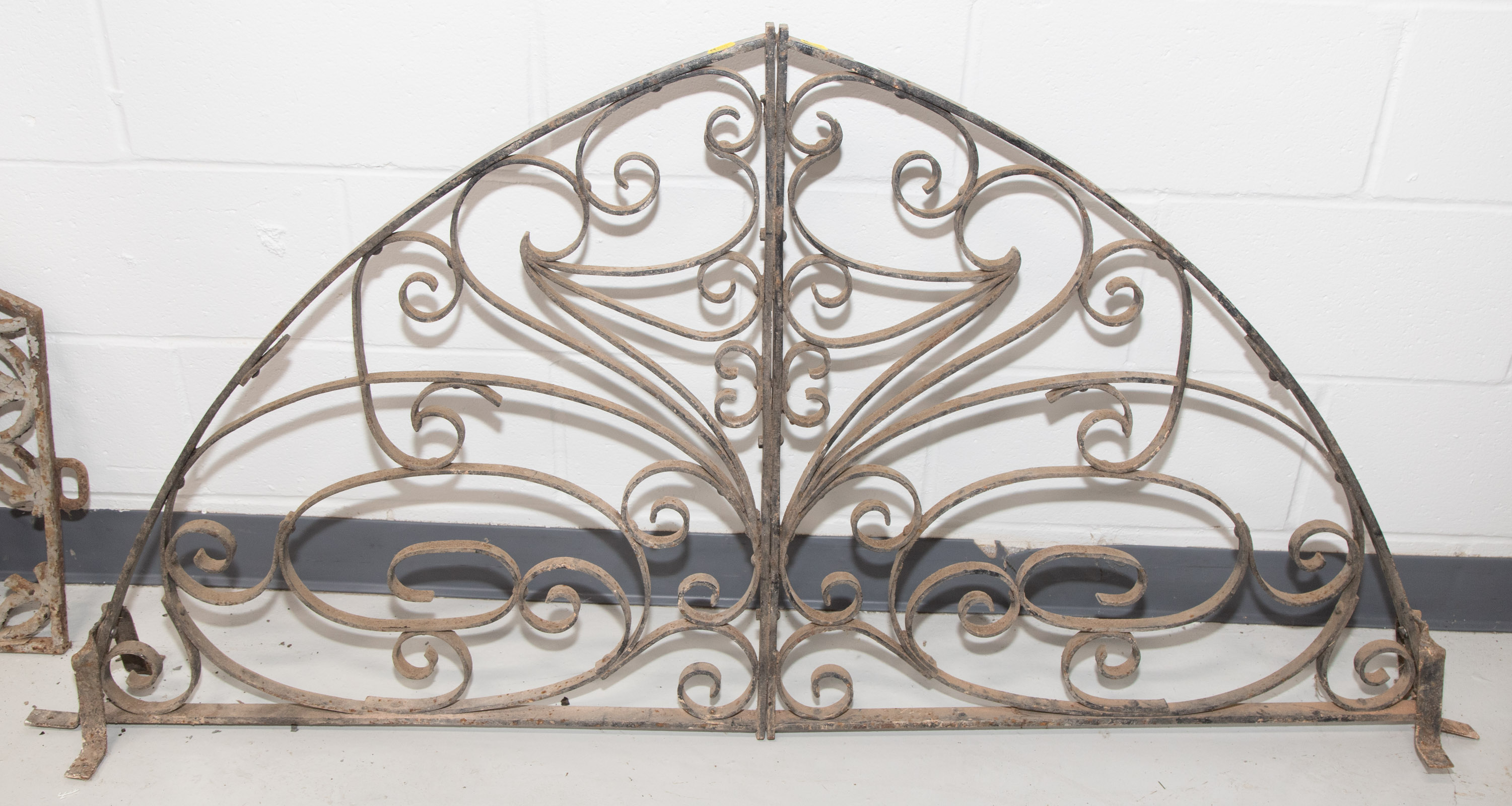 GOTHIC STYLE WROUGHT IRON ARCHITECTURAL
