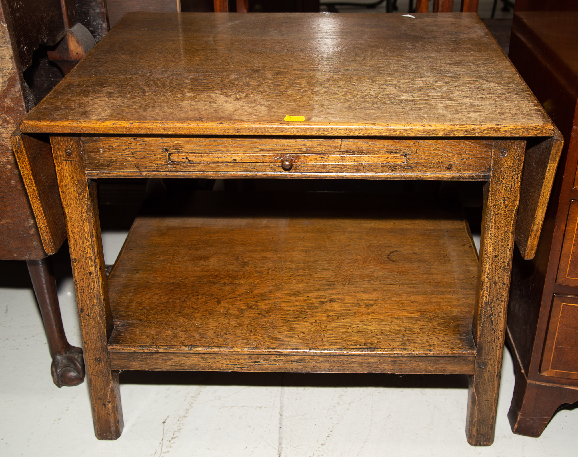 PROVINCIAL STYLE OAK OCCASIONAL